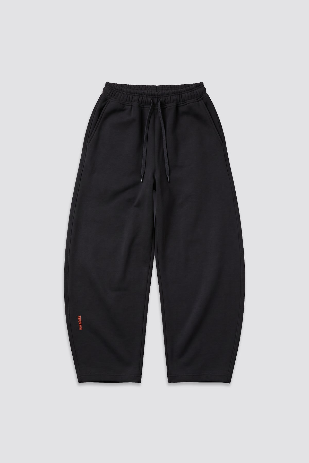 02P Balloon Black Sweatpants