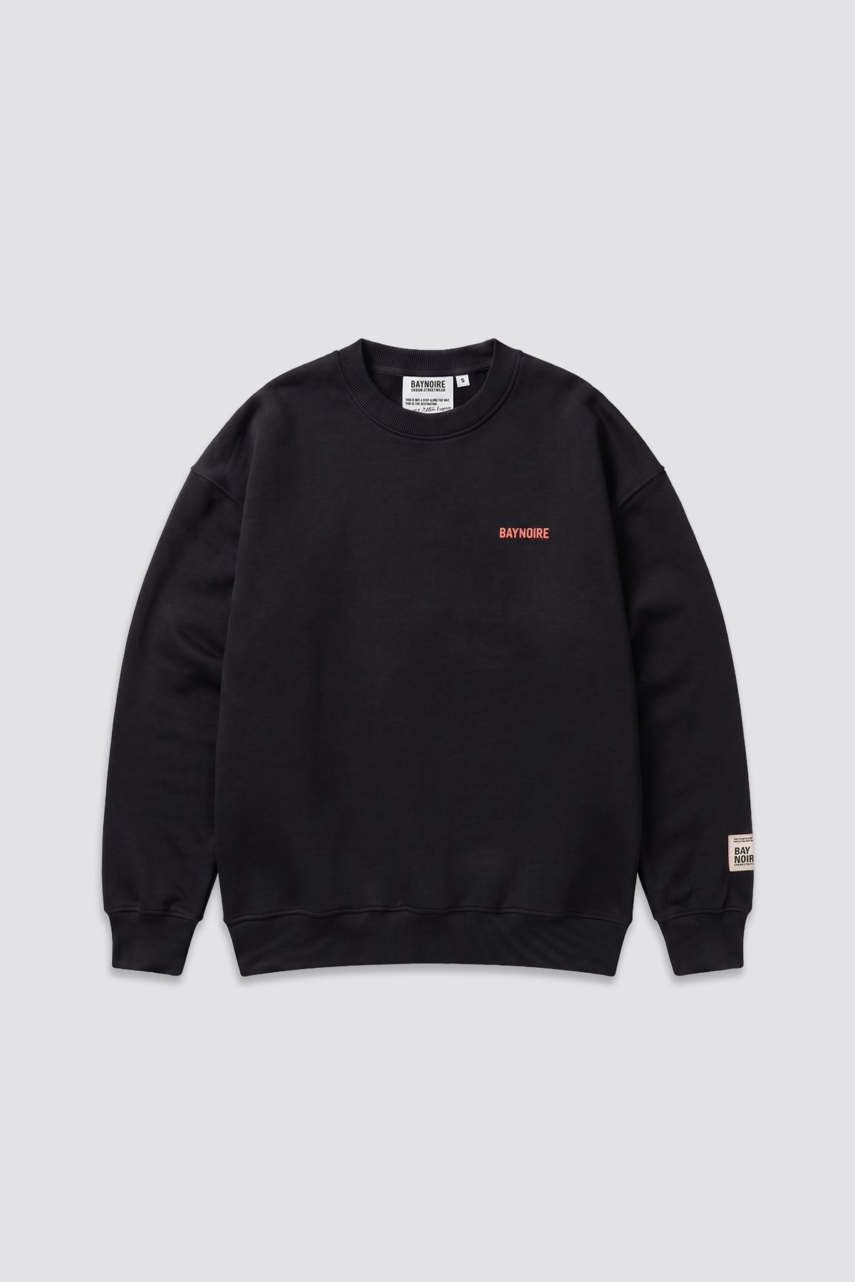 Black Logo II PL Oversized Sweatshirt
