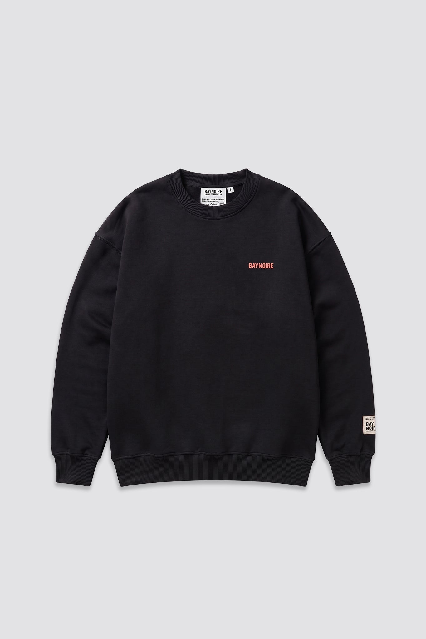 Black Logo II PL Oversized Sweatshirt