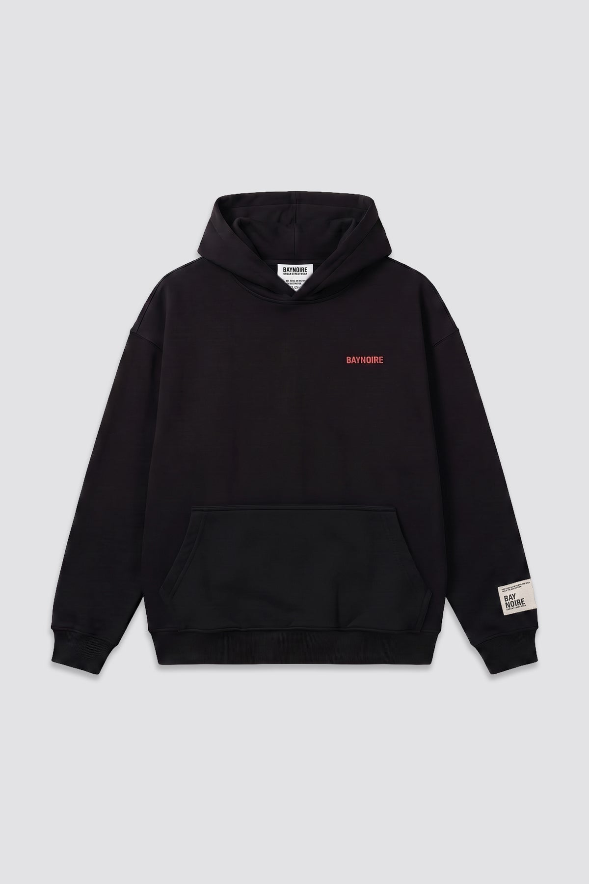 Black Logo II PL Oversized Hoodie
