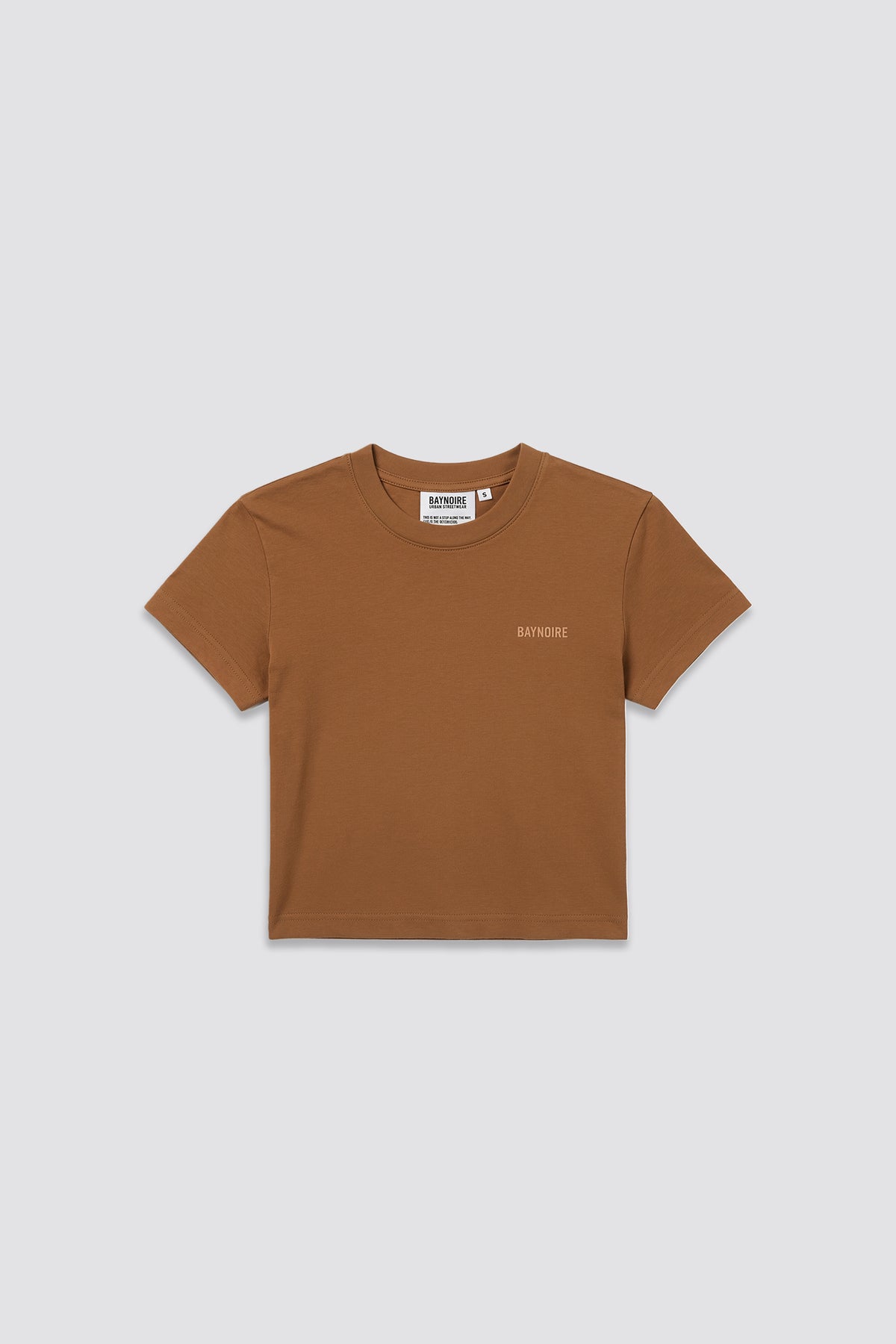 Brown Logo PL Baby Tee