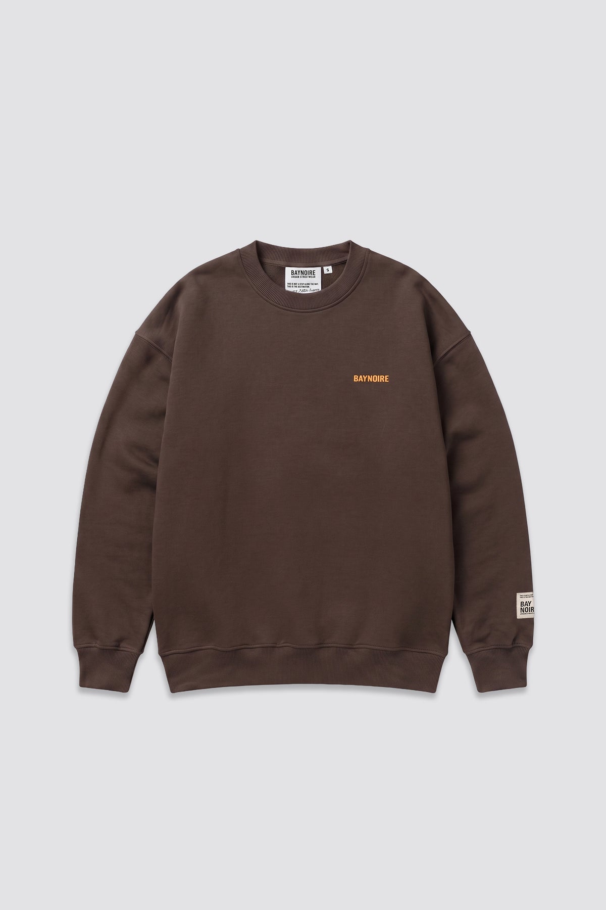 Brown Logo II PL Oversized Sweatshirt