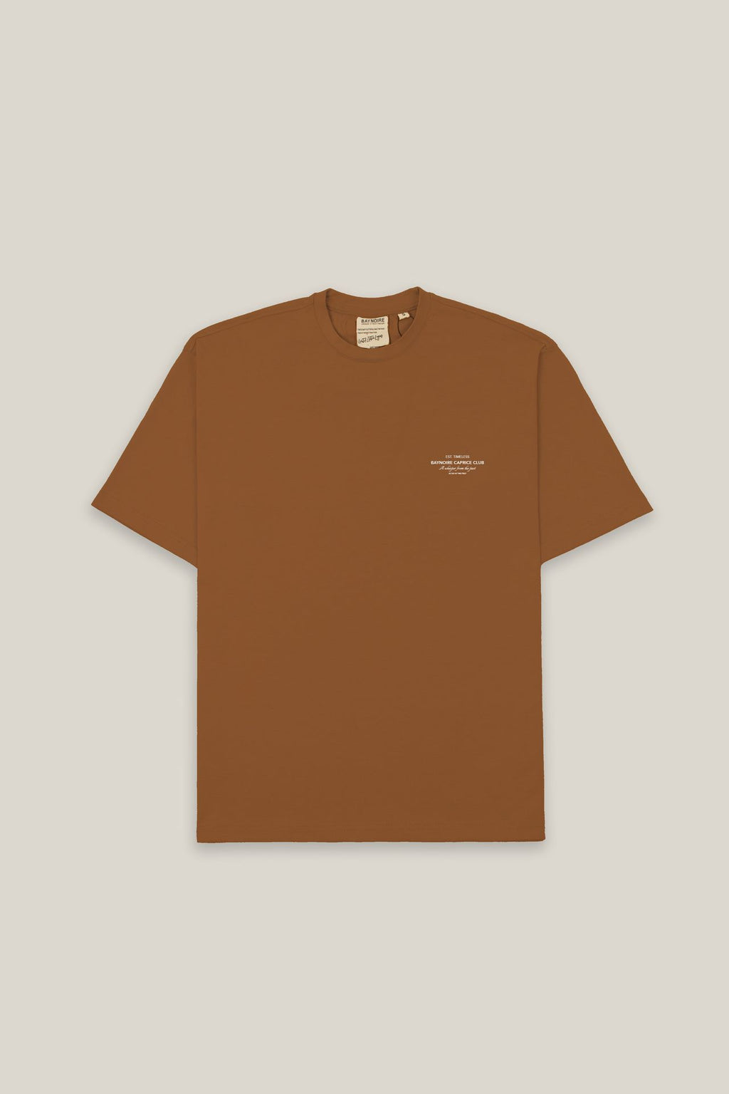 Brown Caprice Club Oversized T-shirt