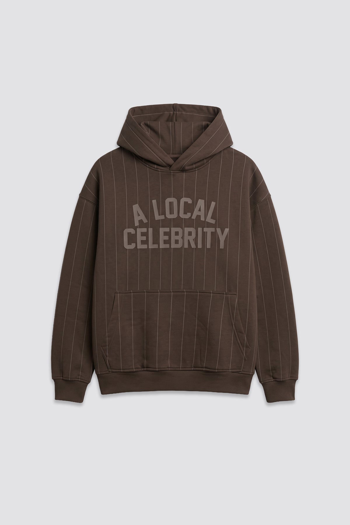 BYN X ALC Brown Oak Striped Hoodie