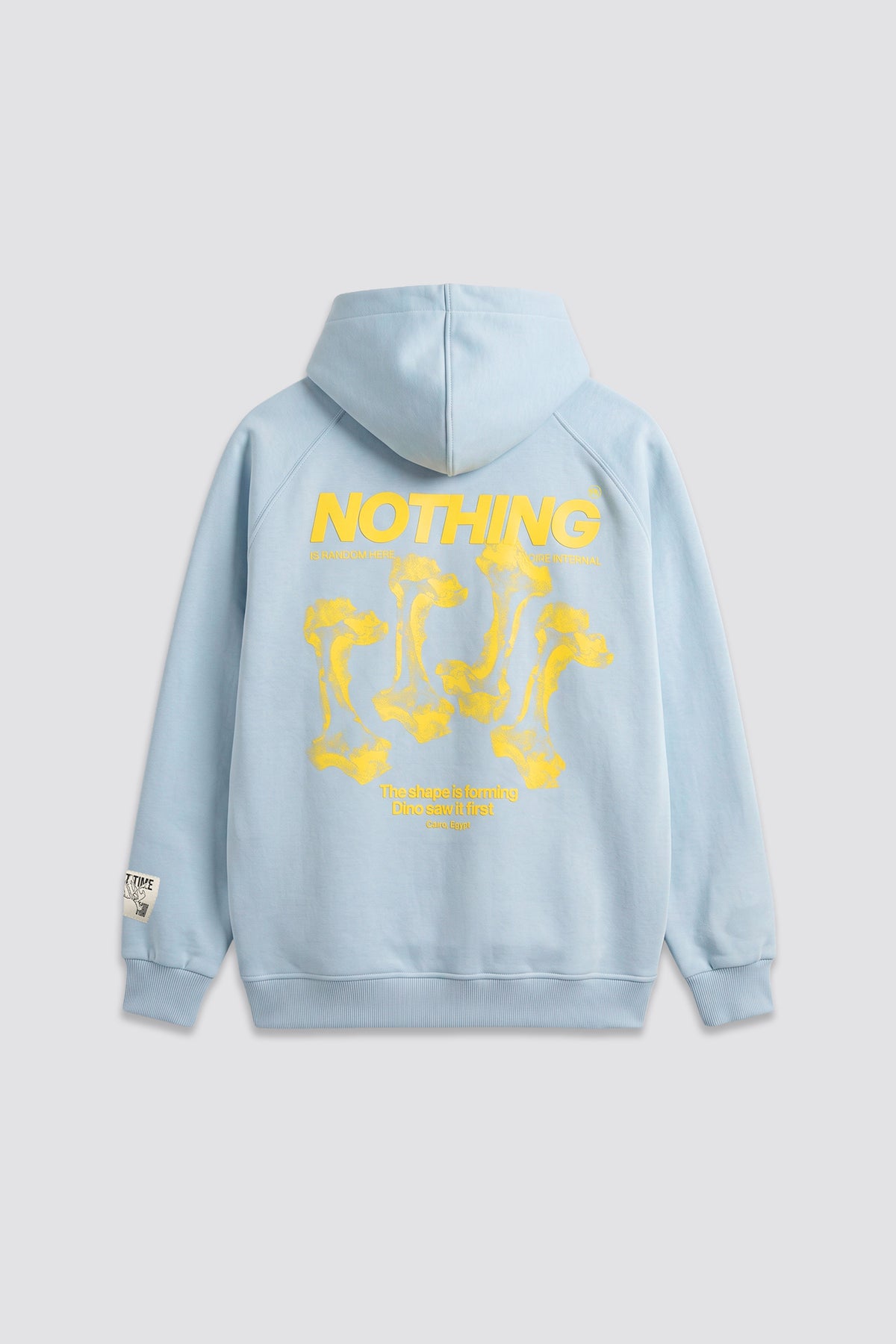Baby Blue Nothing Hoodie