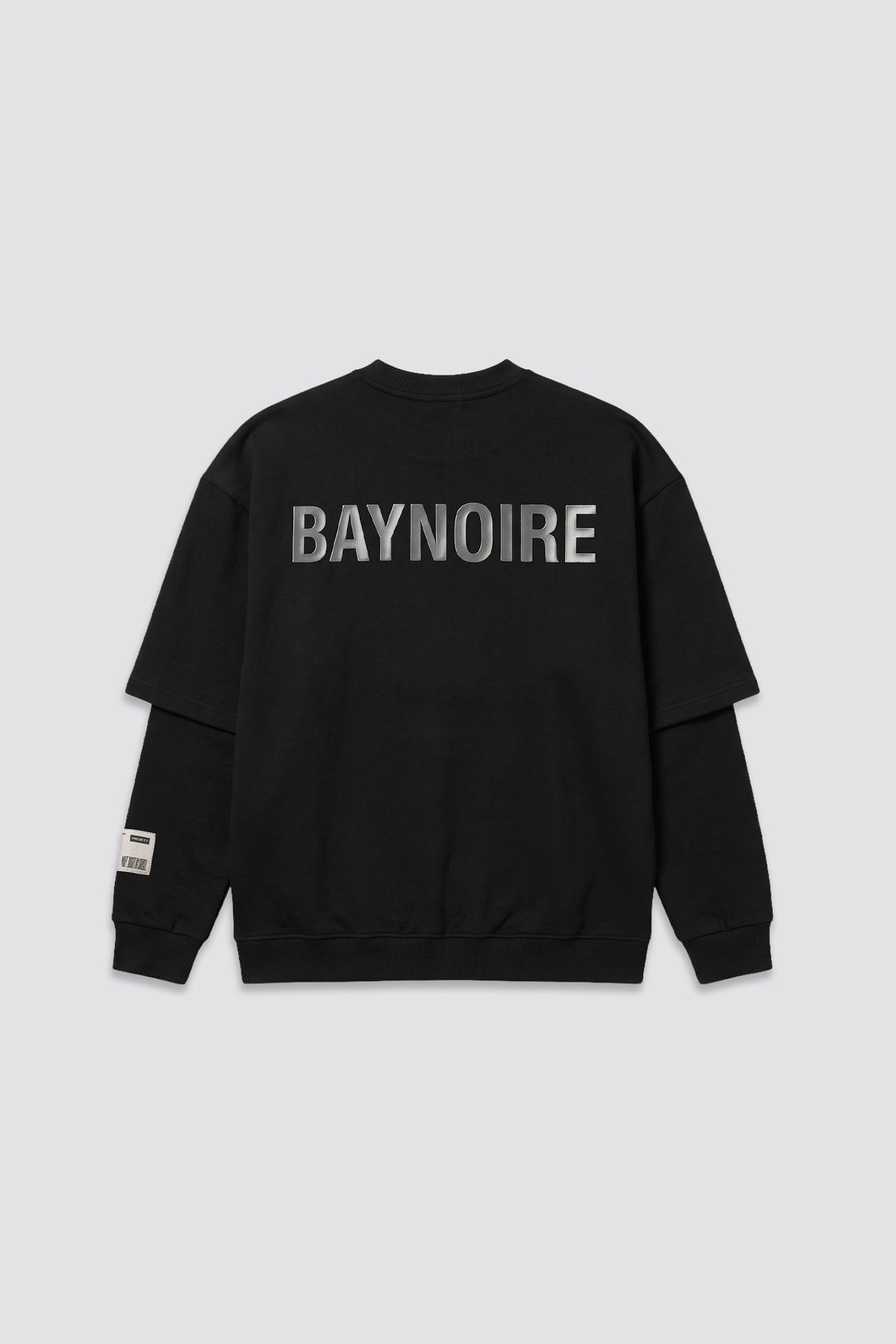 Black Double Sleeve Sweatshirt