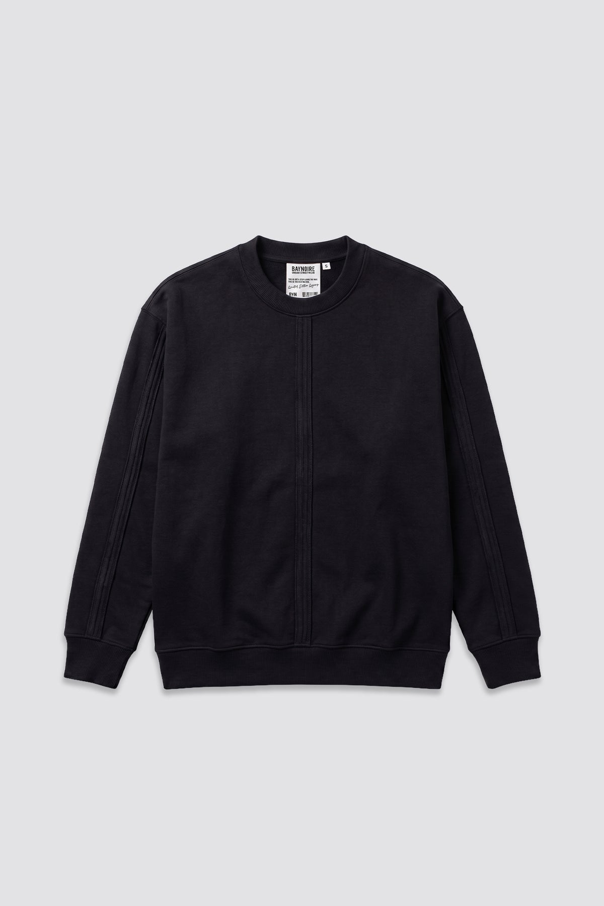 Black L01 Oversized Sweatshirt