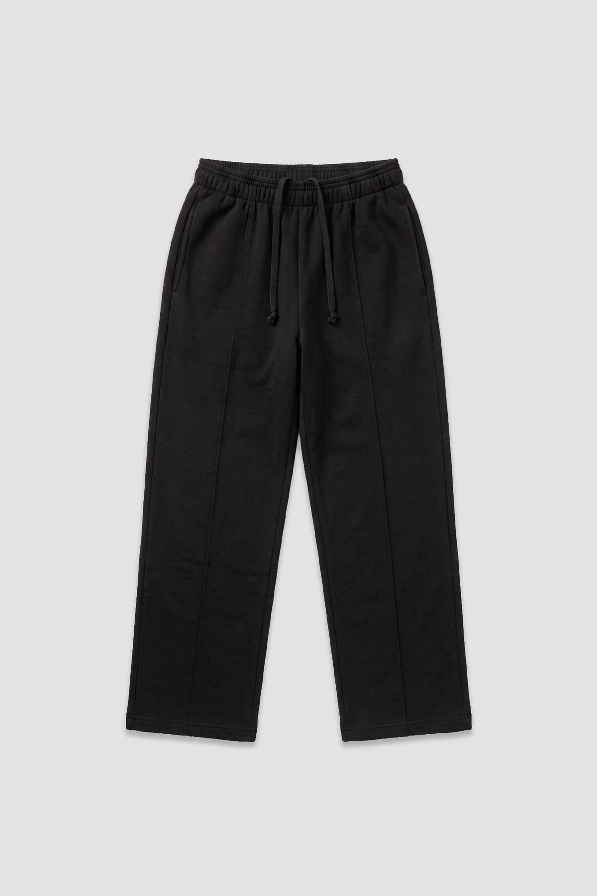 Black Wide Leg Sweatpants V3