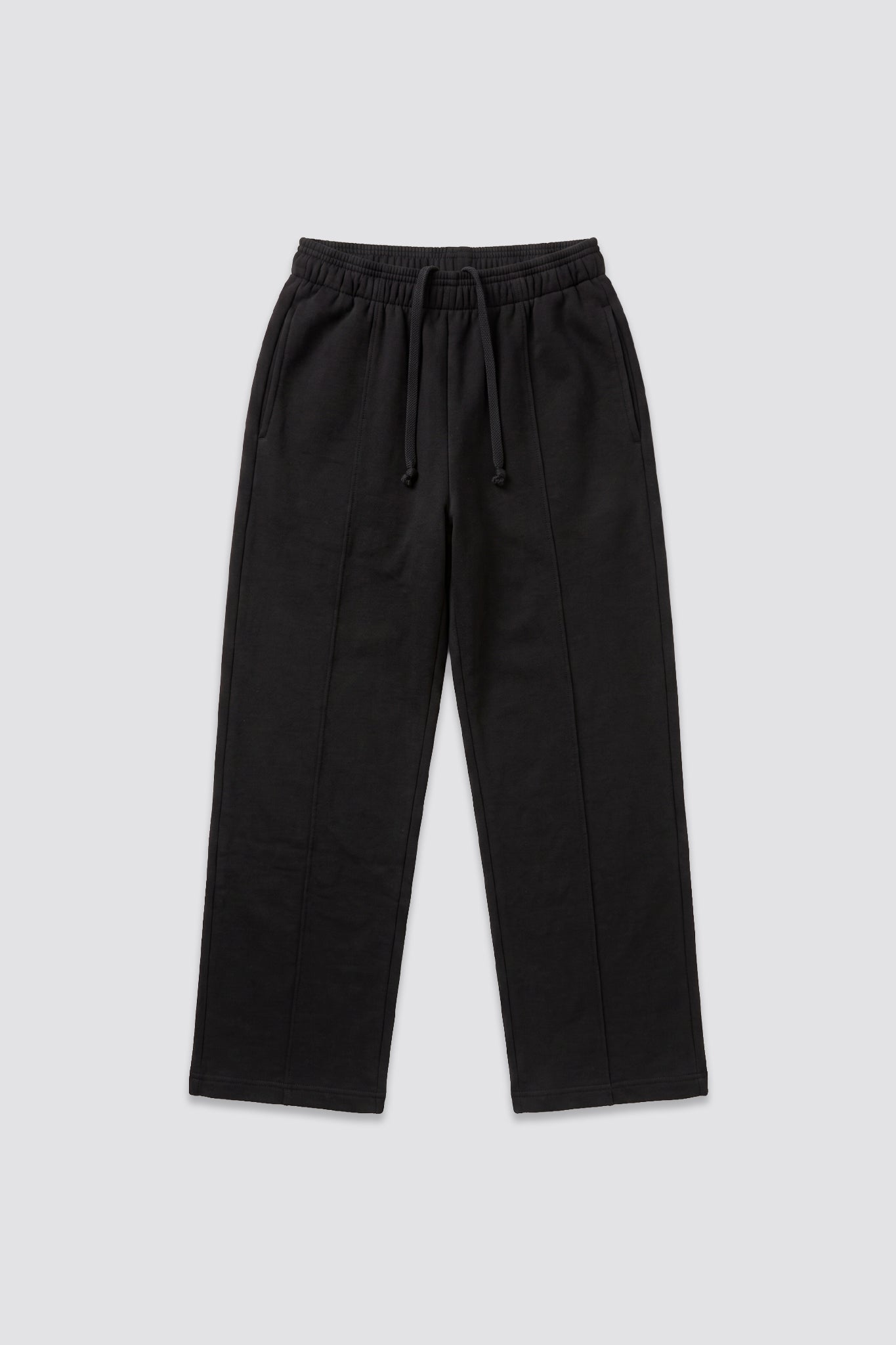 Black Wide Leg Sweatpants V3