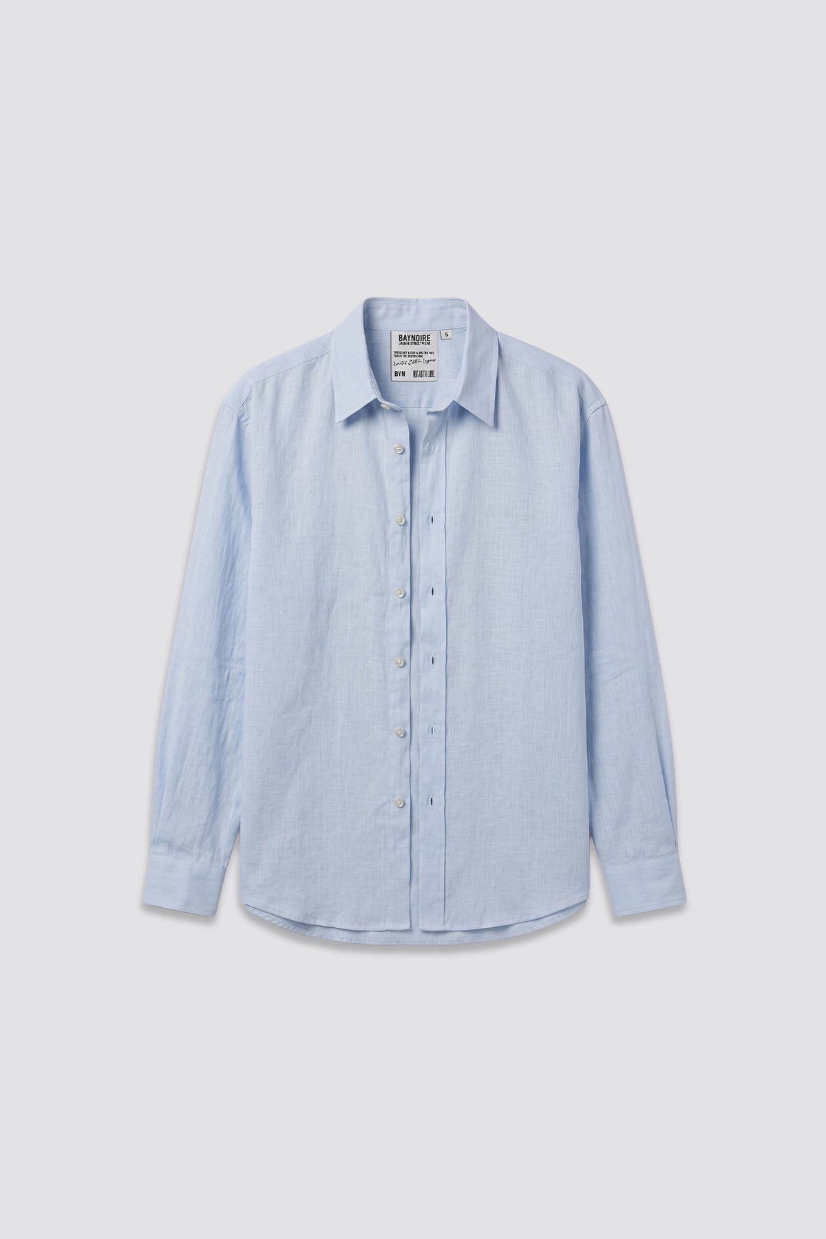 Baby Blue C-Linen Shirt