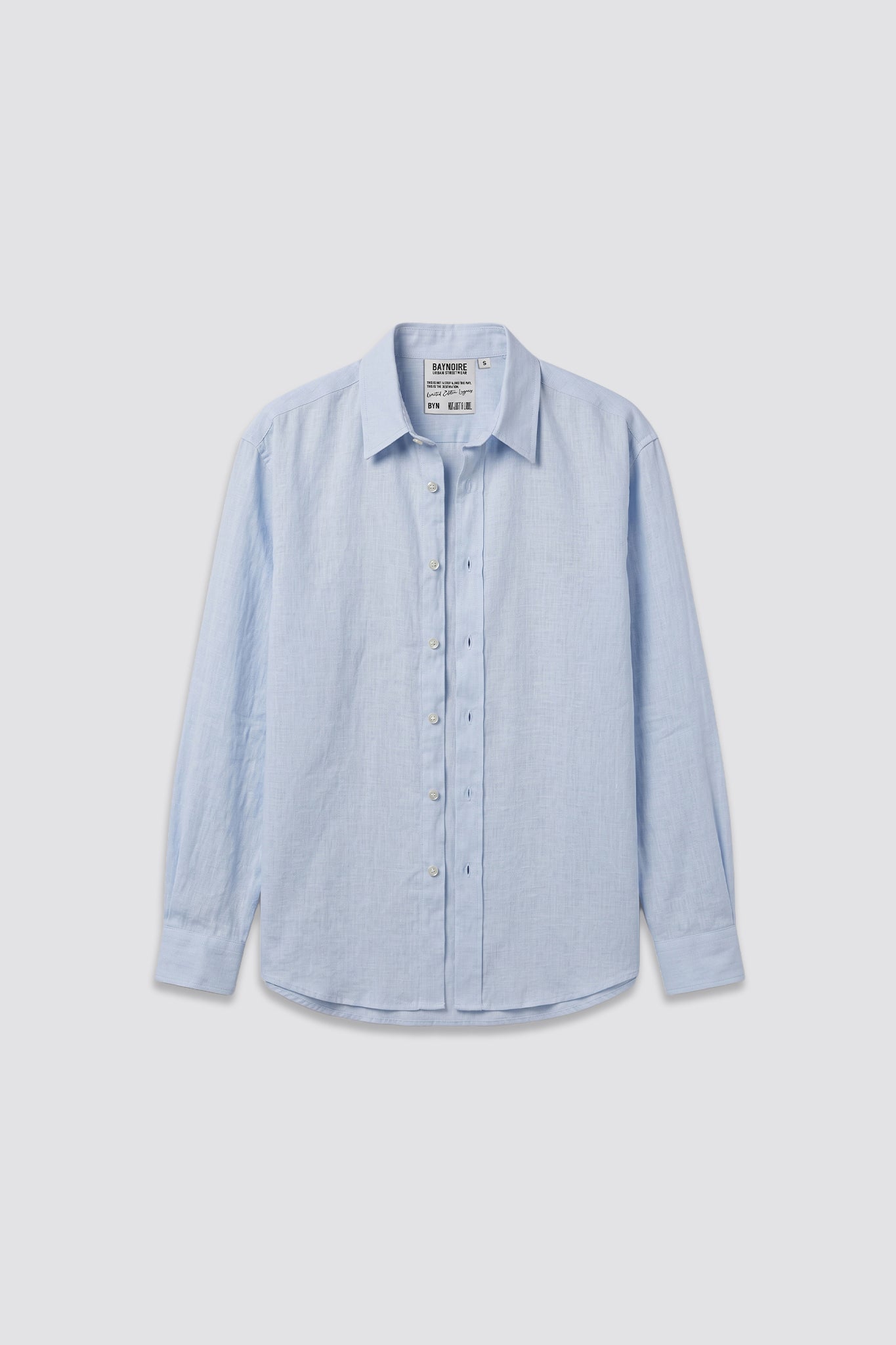 Baby Blue C-Linen Shirt