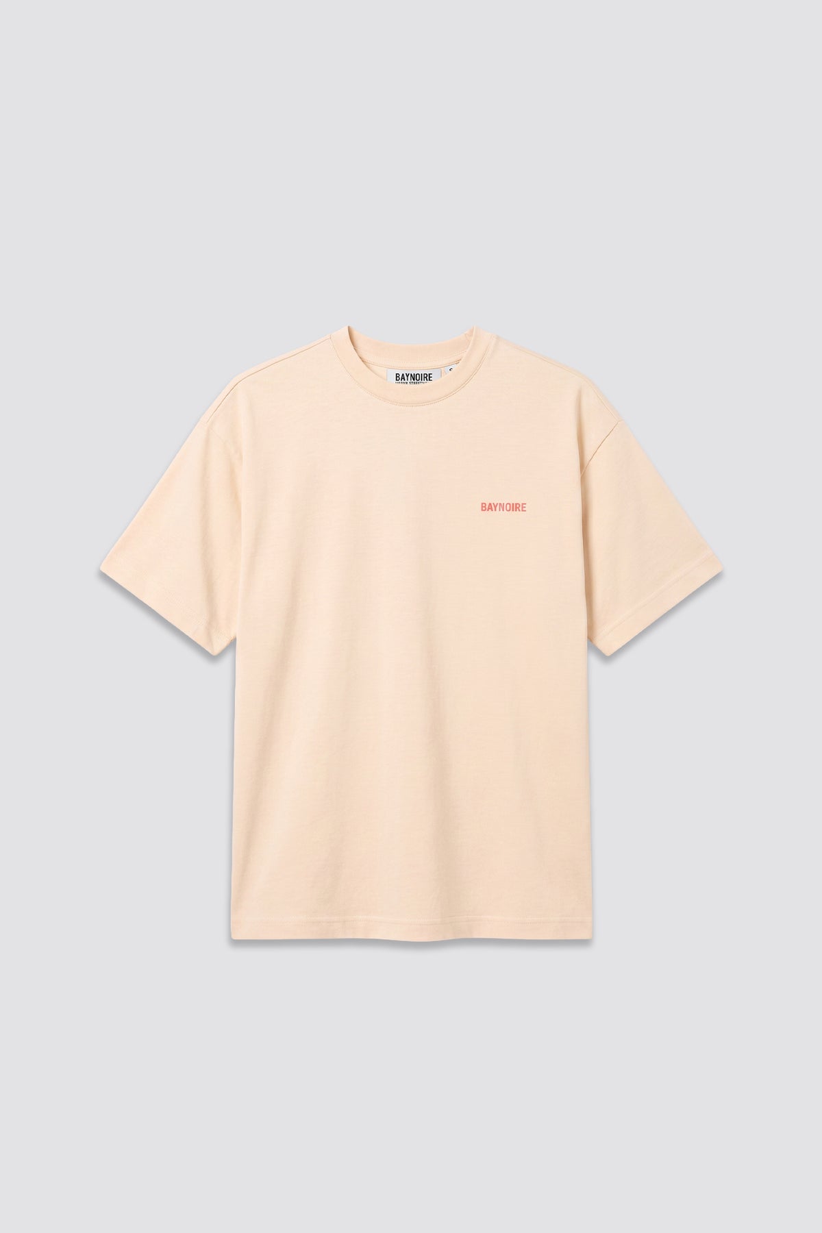02P Oversized Cream T-shirt