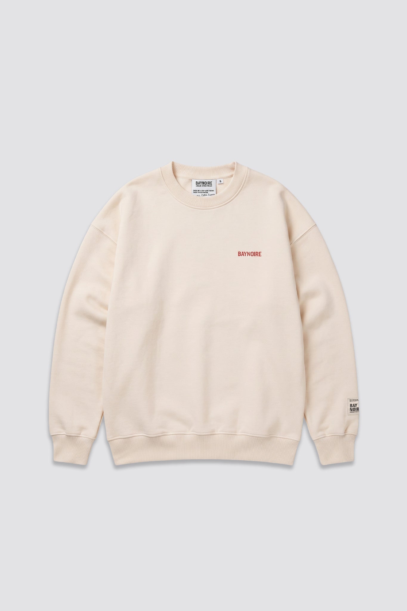 Cream Logo II PL Oversized Sweatshirt