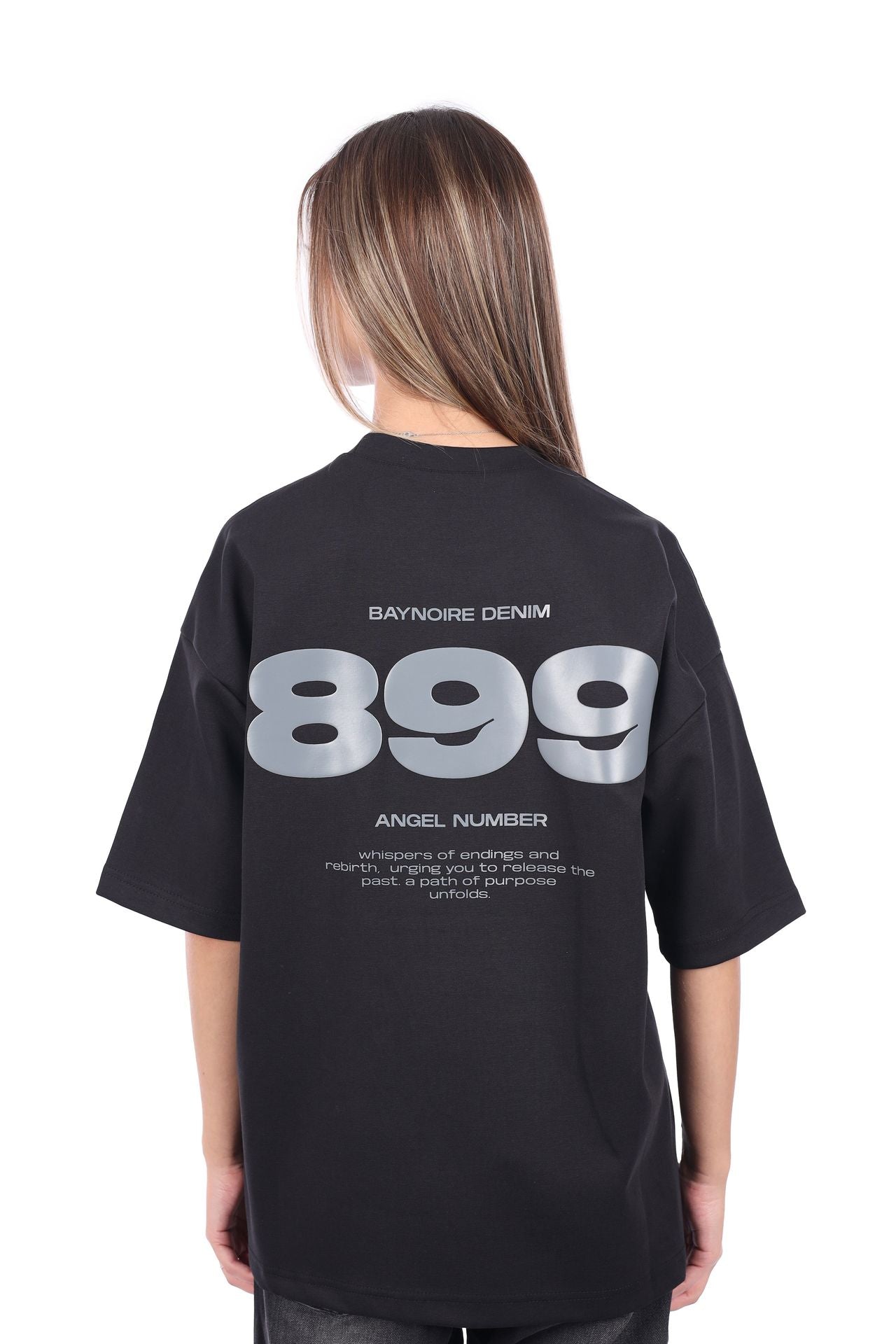 Black BD899 Oversized T-shirt