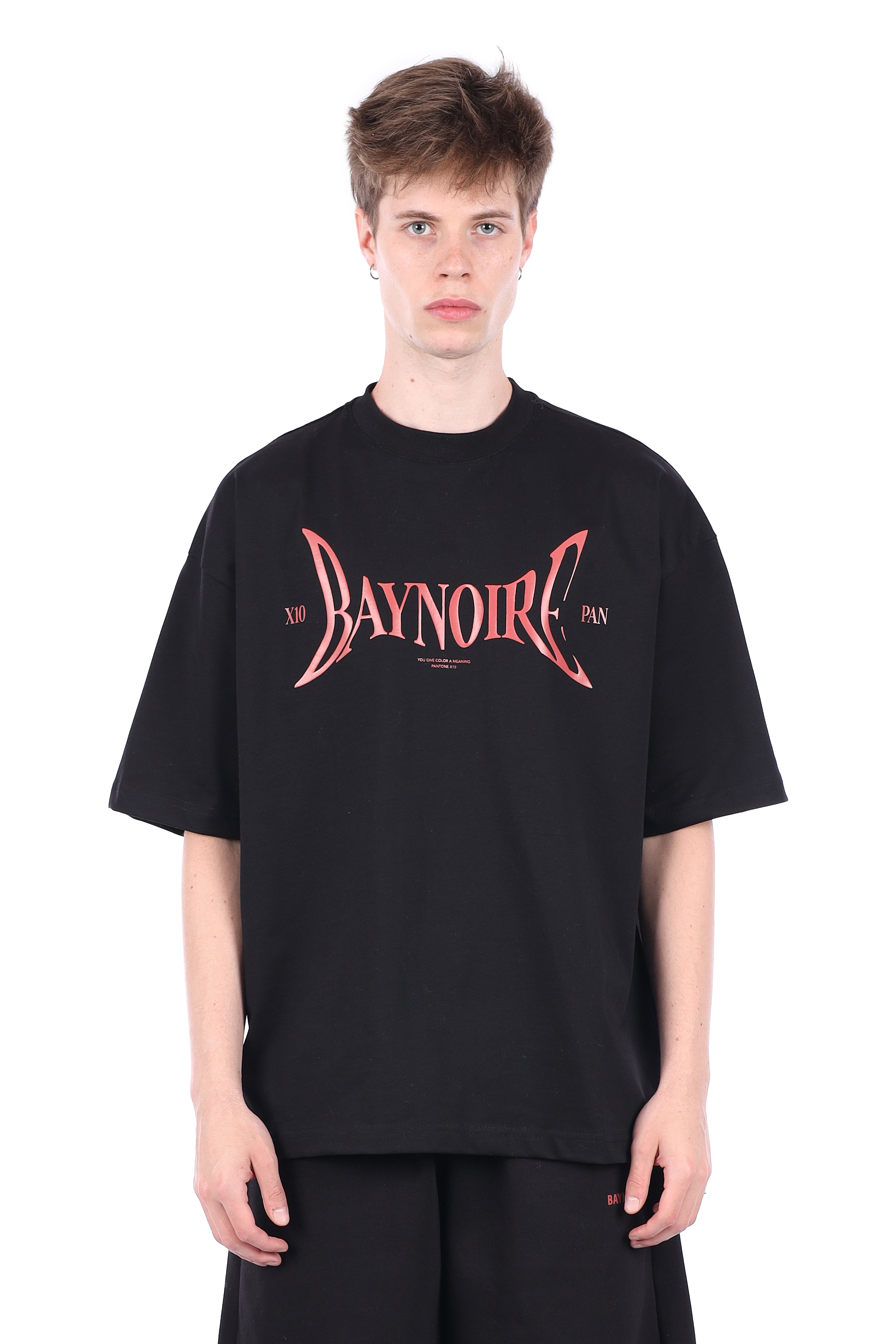 Black PL X10 Oversized T-shirt