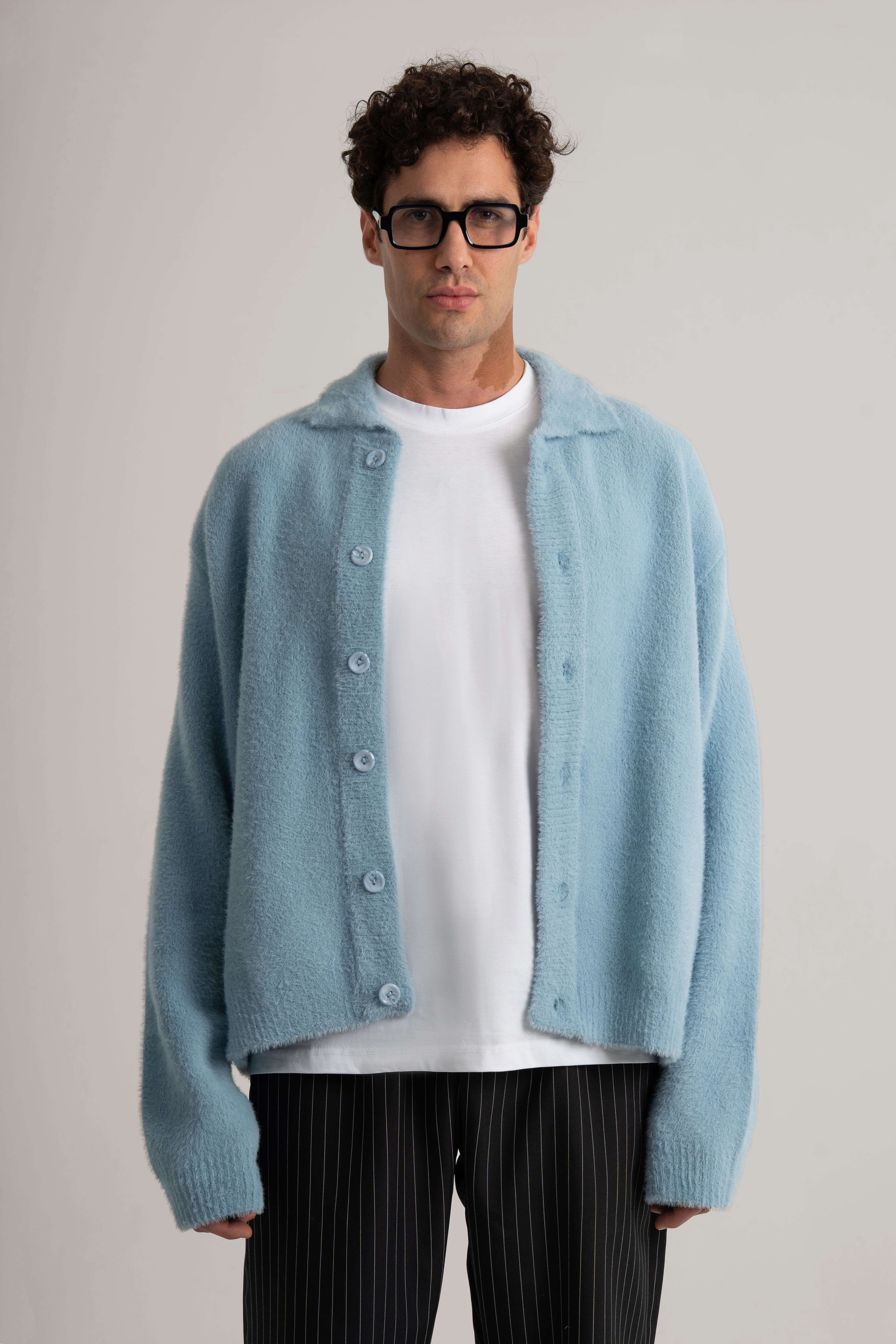Baby Blue Faux Fur II Jacket
