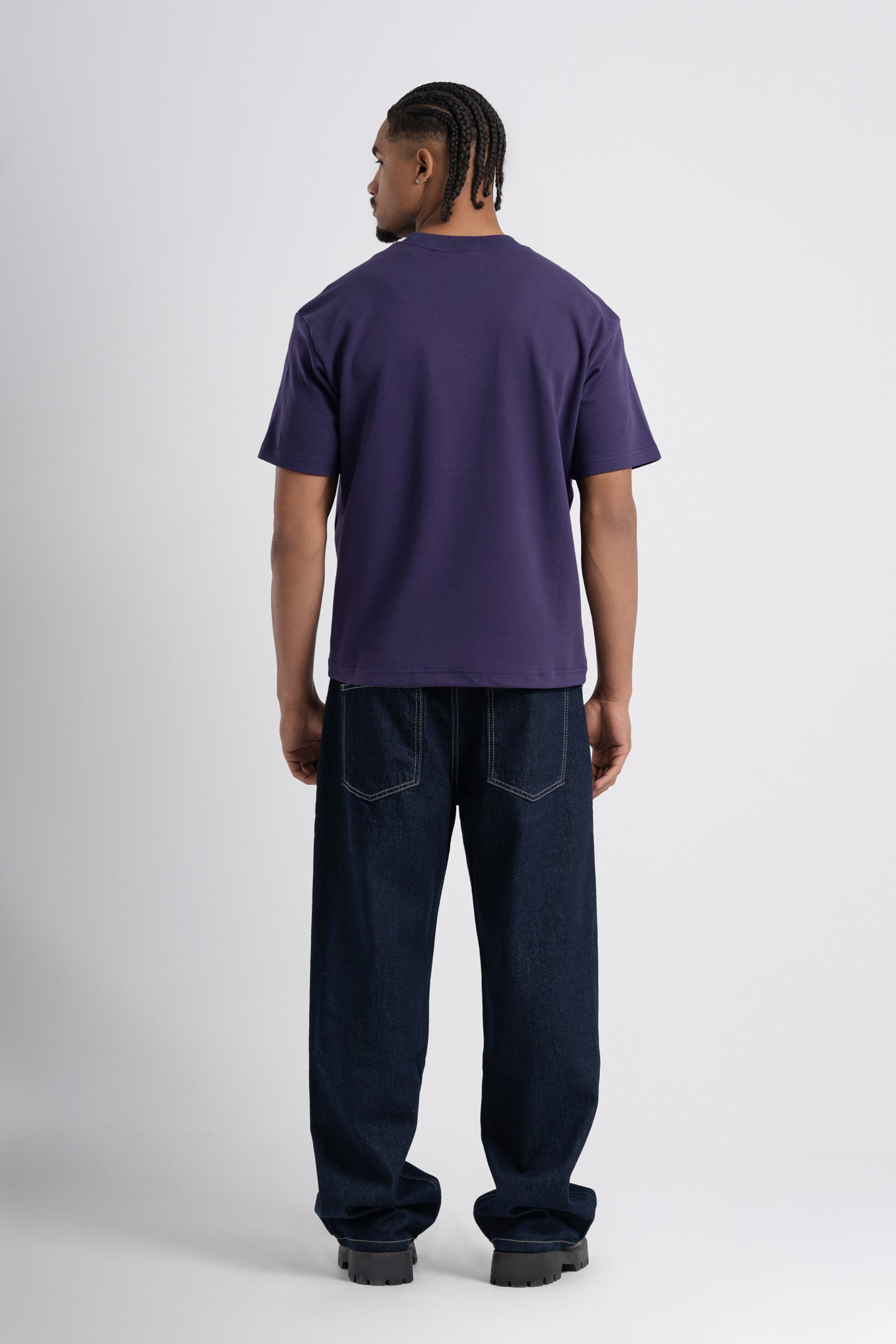 02P Oversized Purple T-shirt