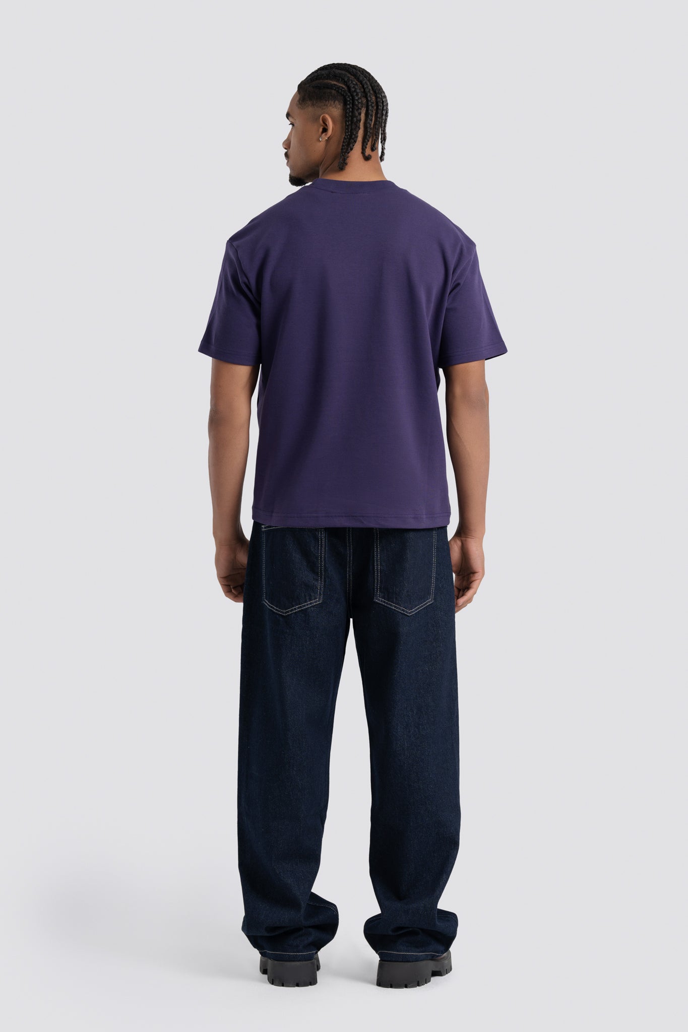 02P Oversized Purple T-shirt