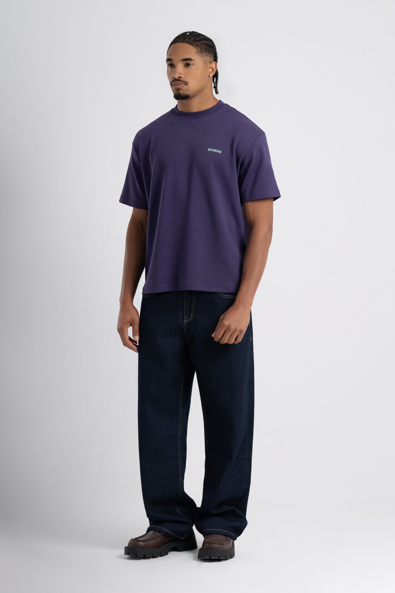 02P Oversized Purple T-shirt