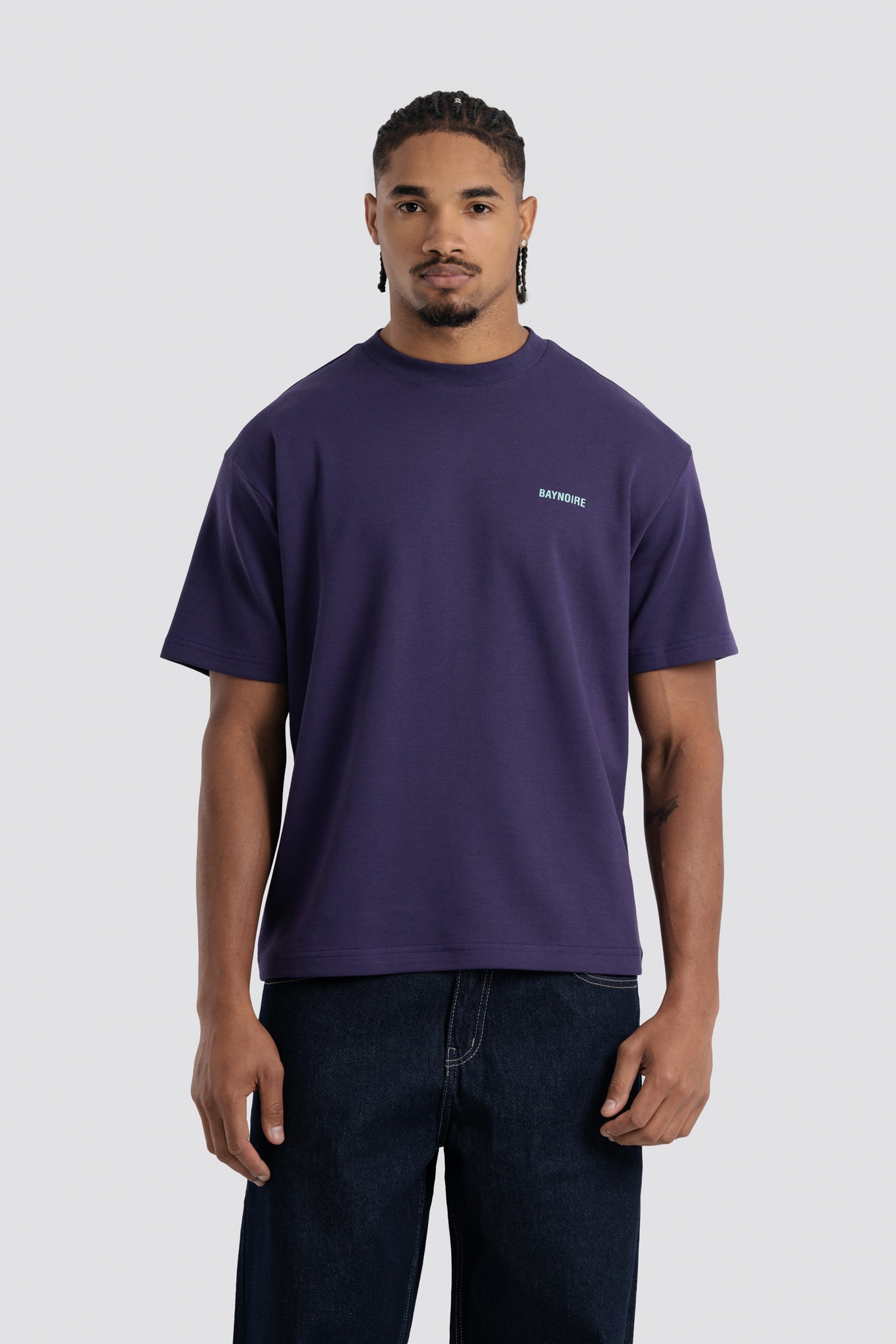 02P Oversized Purple T-shirt