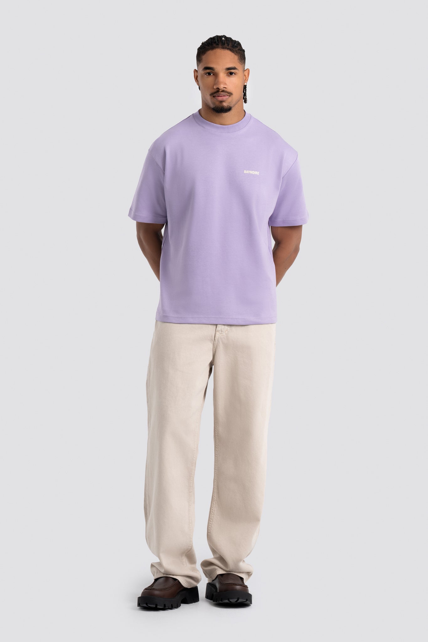 02P Oversized Lilac T-shirt