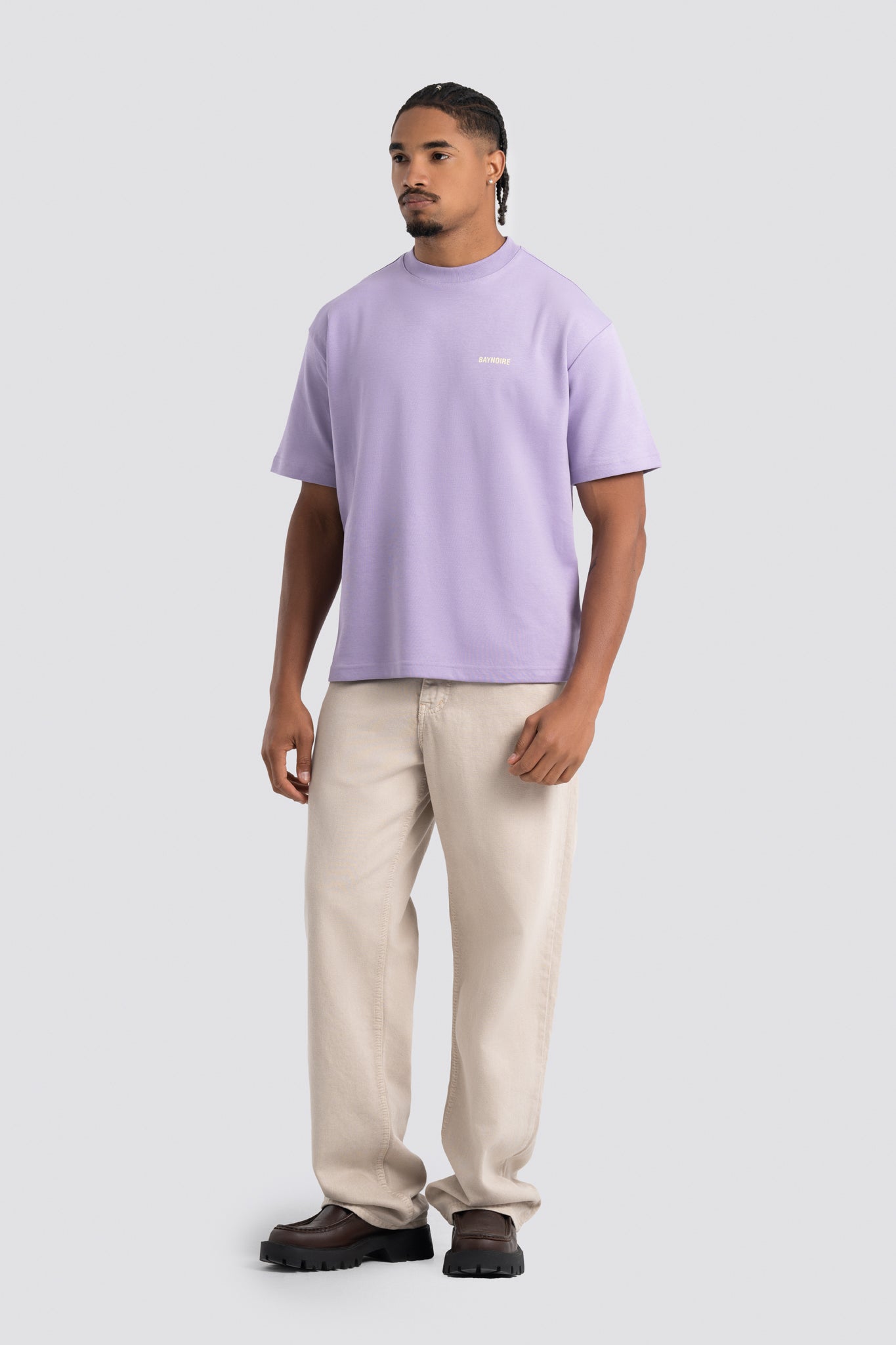 02P Oversized Lilac T-shirt