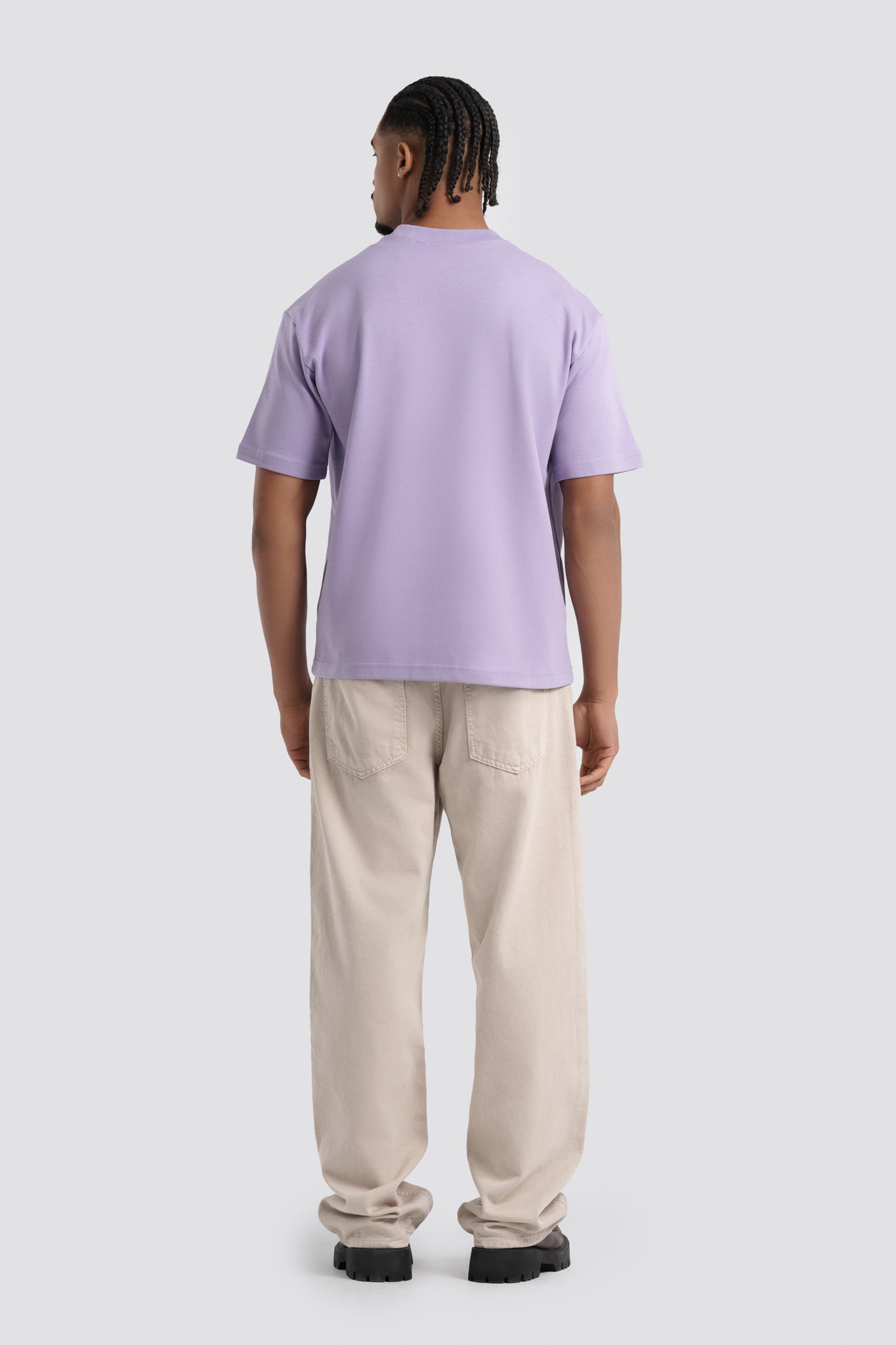 02P Oversized Lilac T-shirt