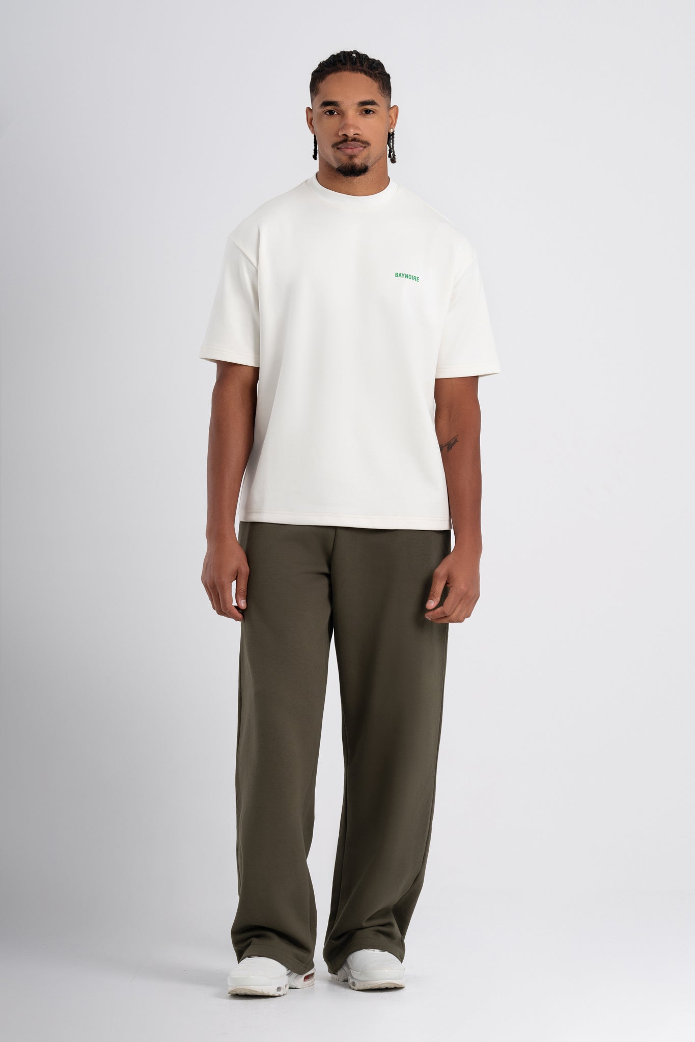 02P Oversized White T-shirt