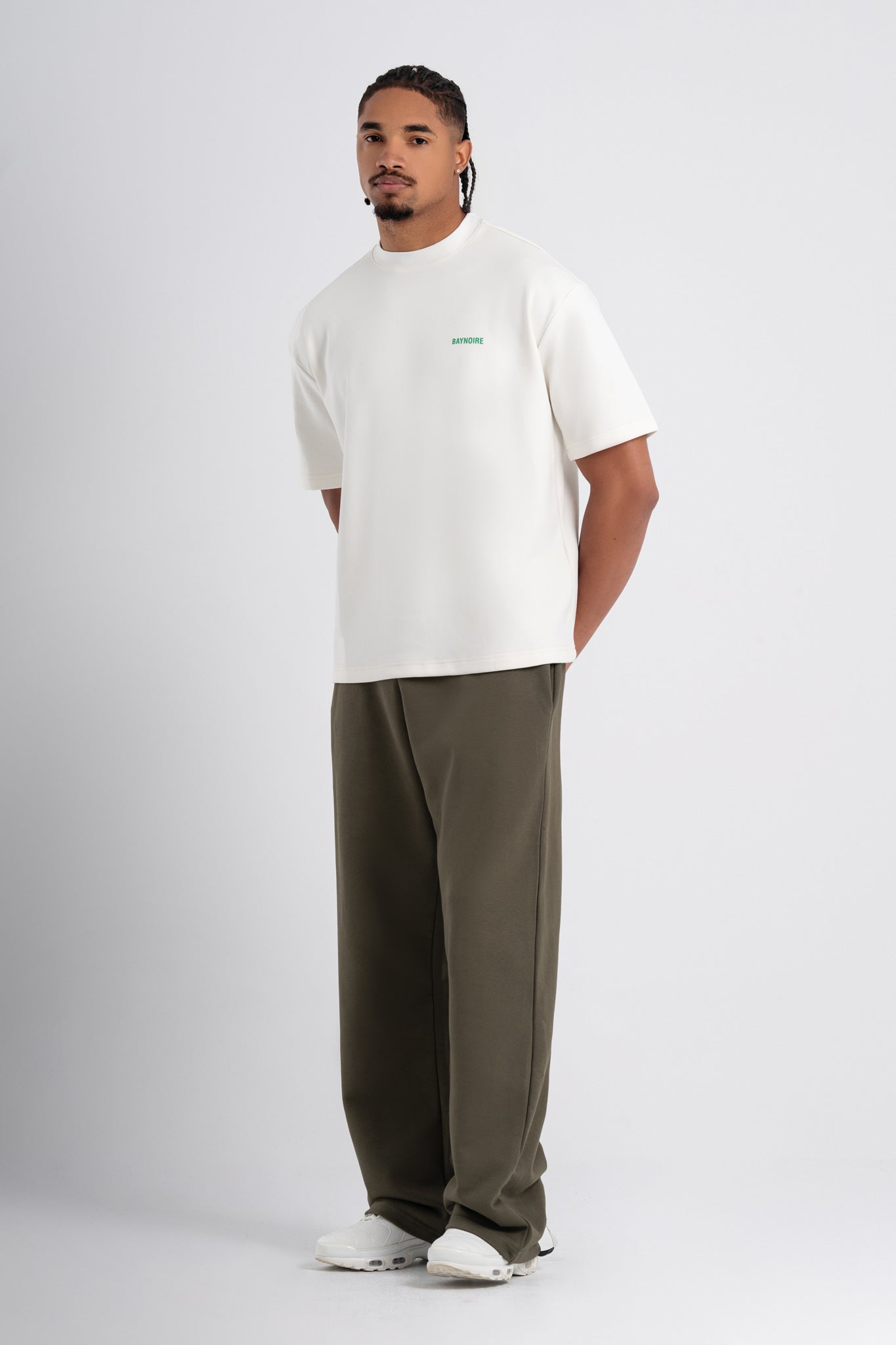 02P Oversized White T-shirt