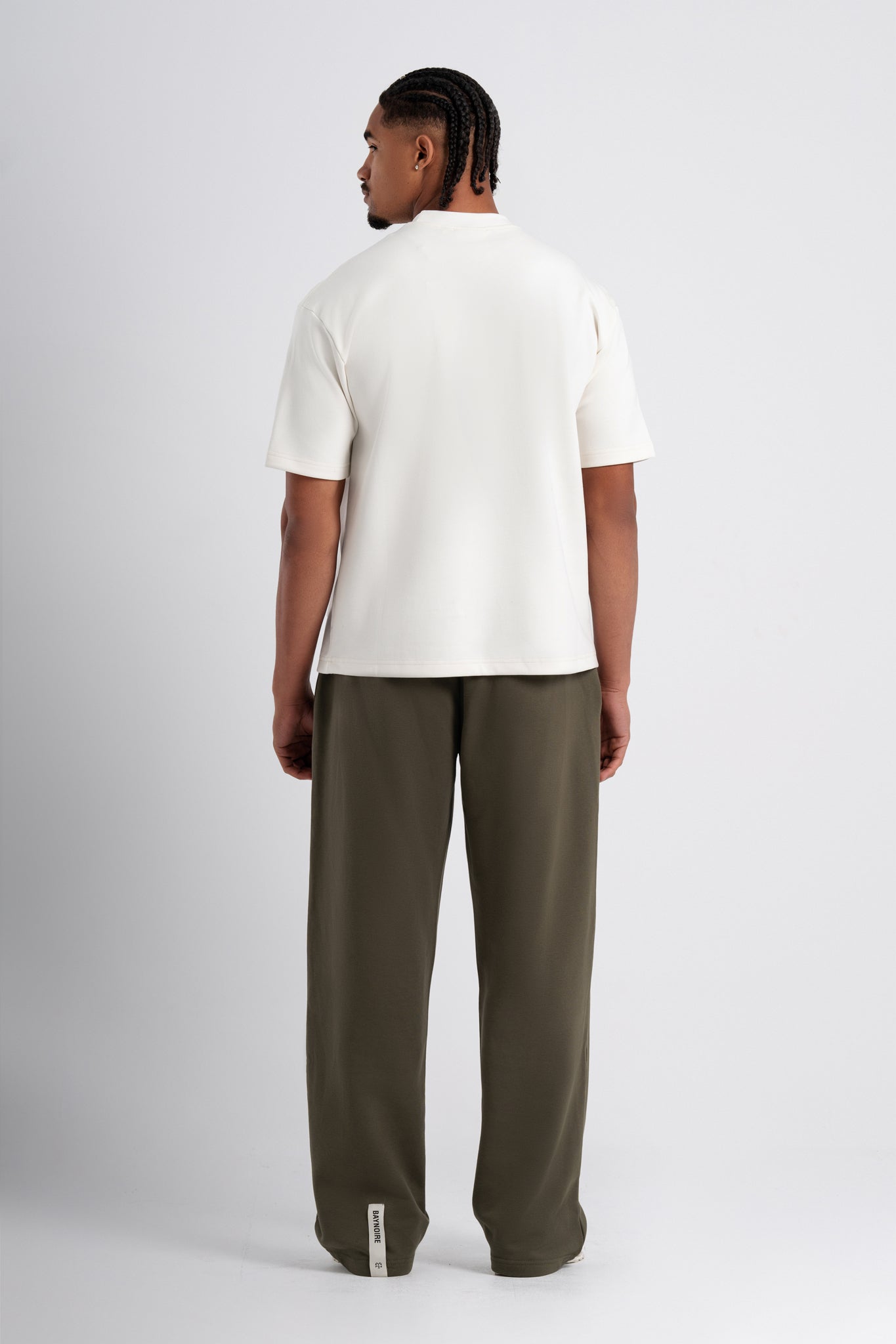 02P Oversized White T-shirt