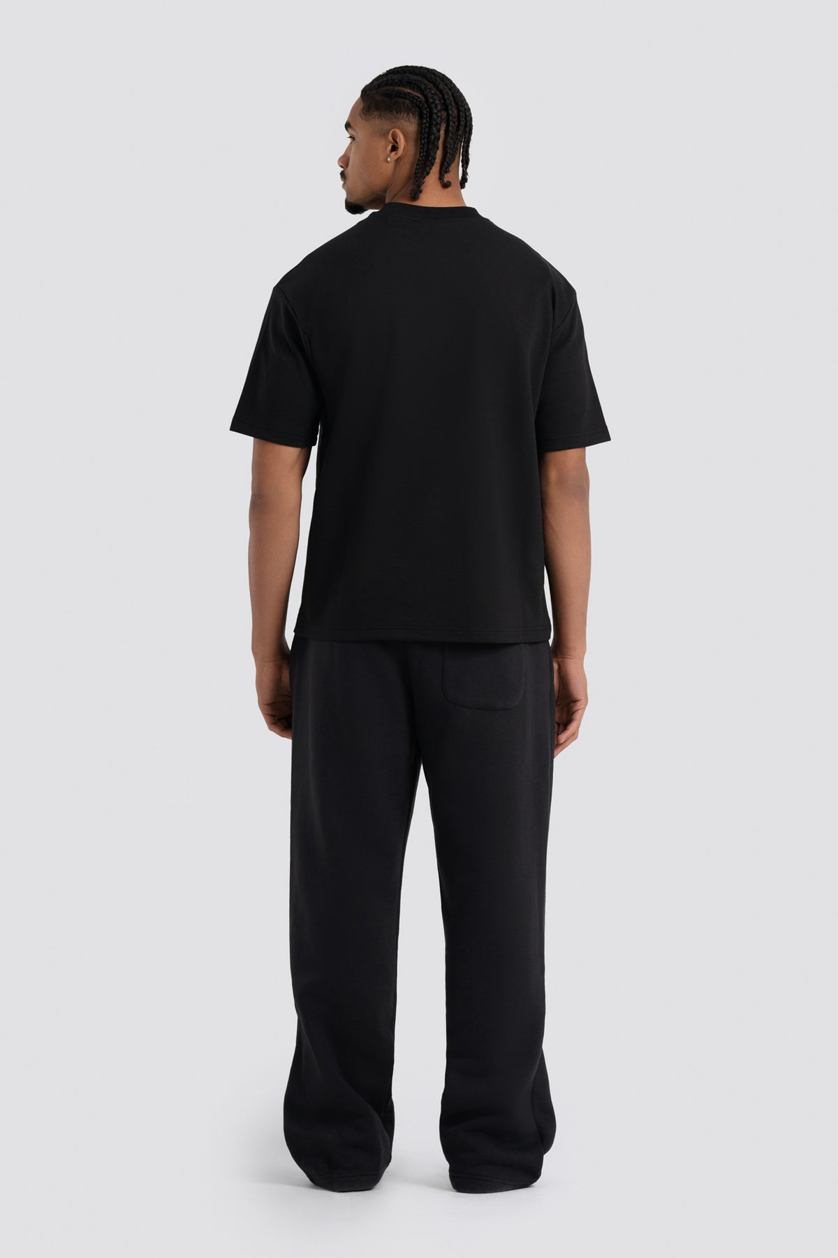 01E Oversized Black Pack of 3 T-shirt