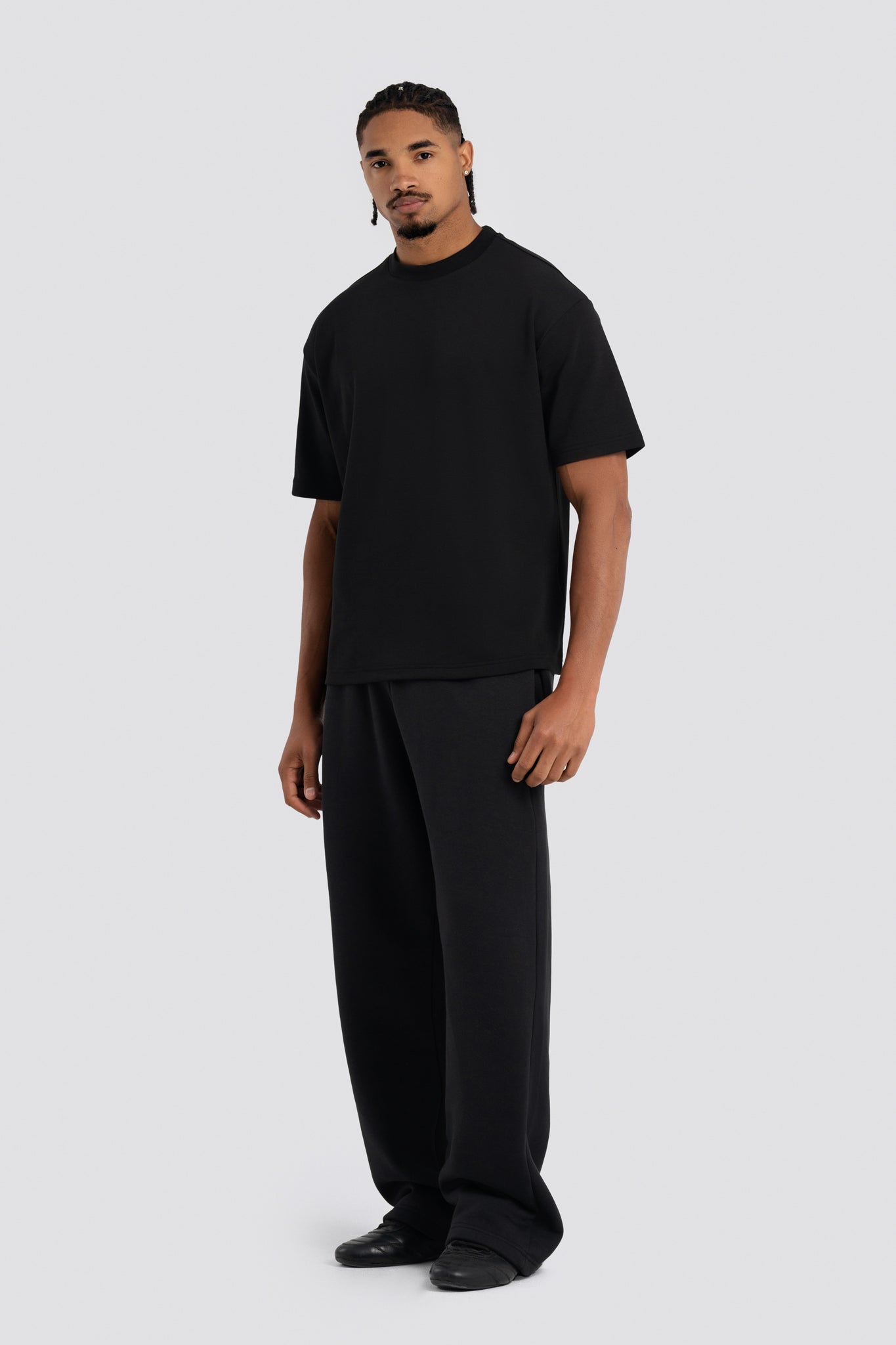 01E Oversized Black Pack of 3 T-shirt