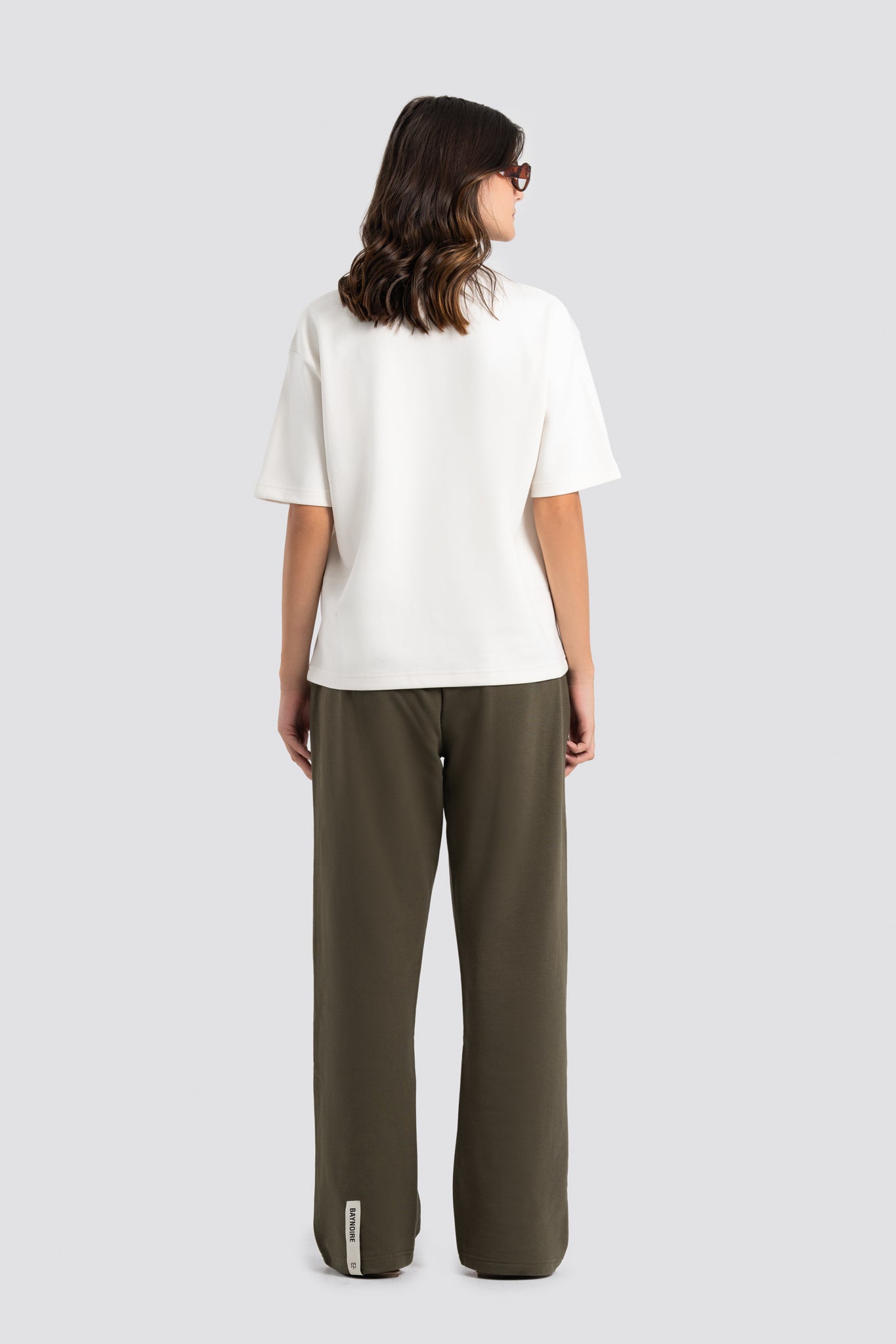 02P Oversized White T-shirt