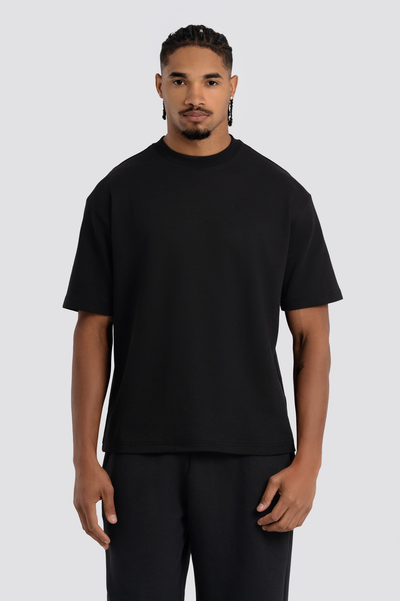 01E Oversized Black Pack of 3 T-shirt