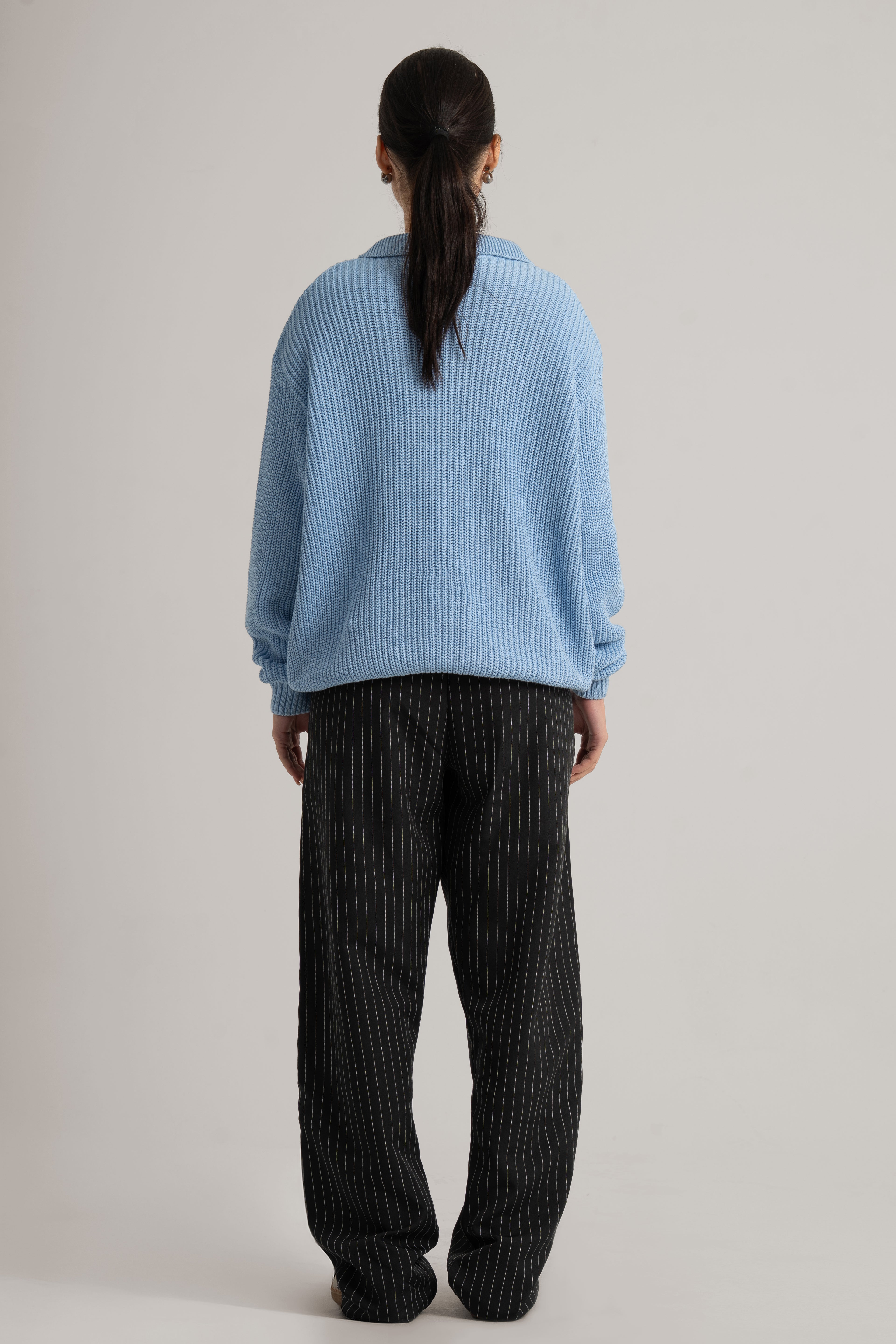 Baby Blue Collar II Sweater