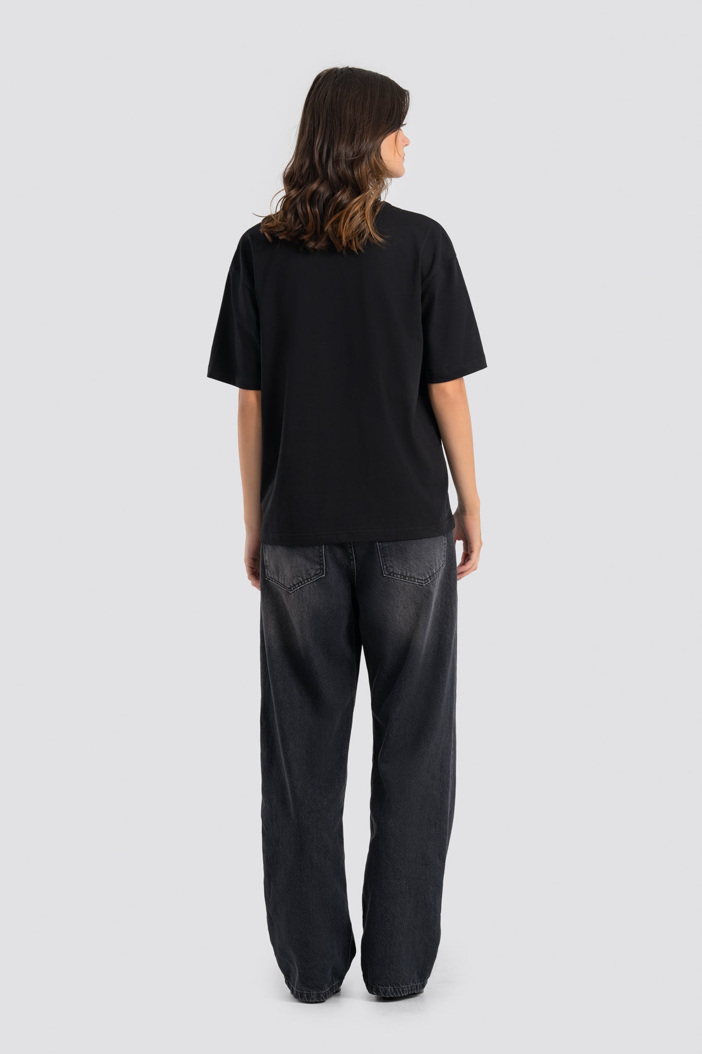 01E Oversized Black Pack of 3 T-shirt