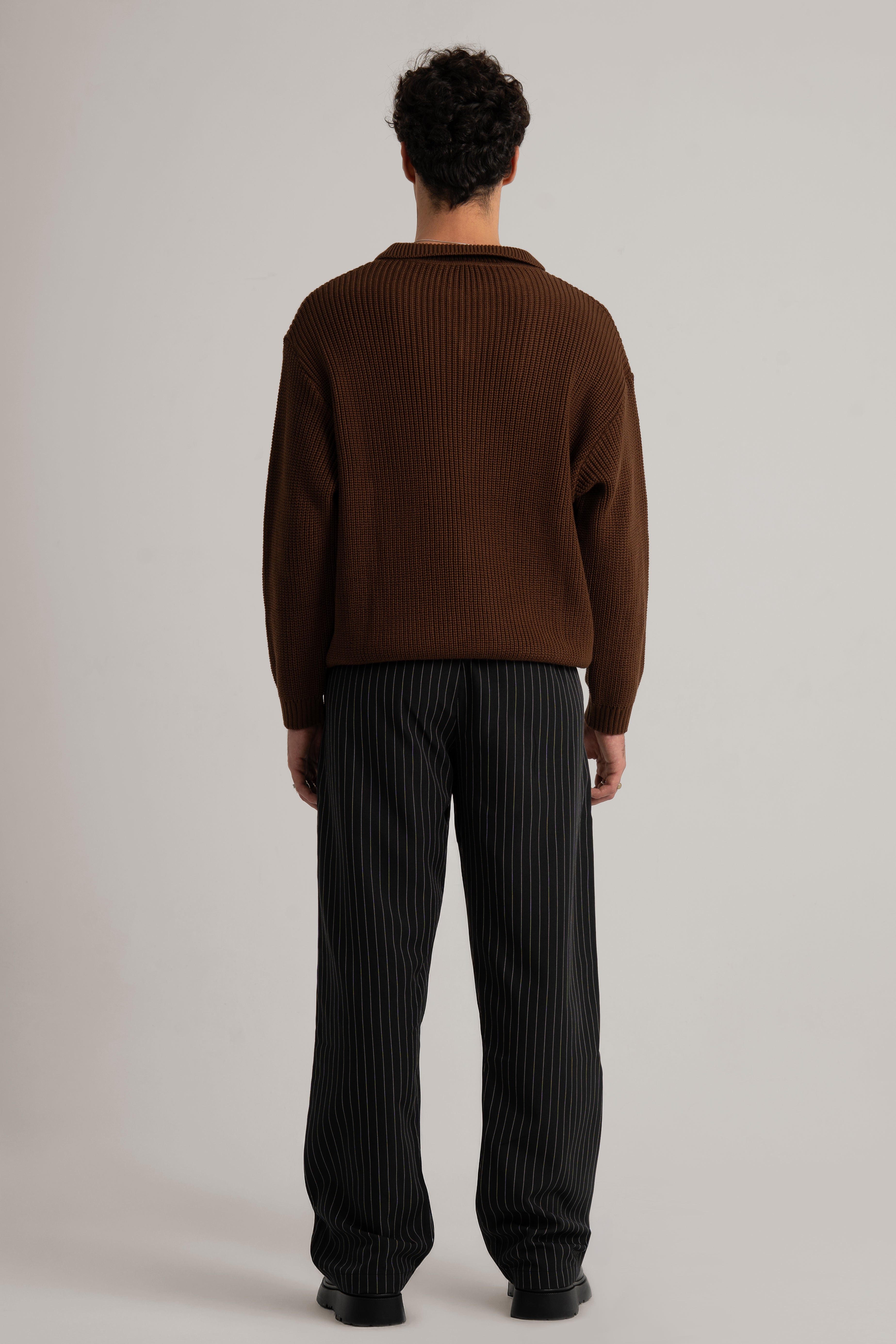 Brown Collar II Sweater