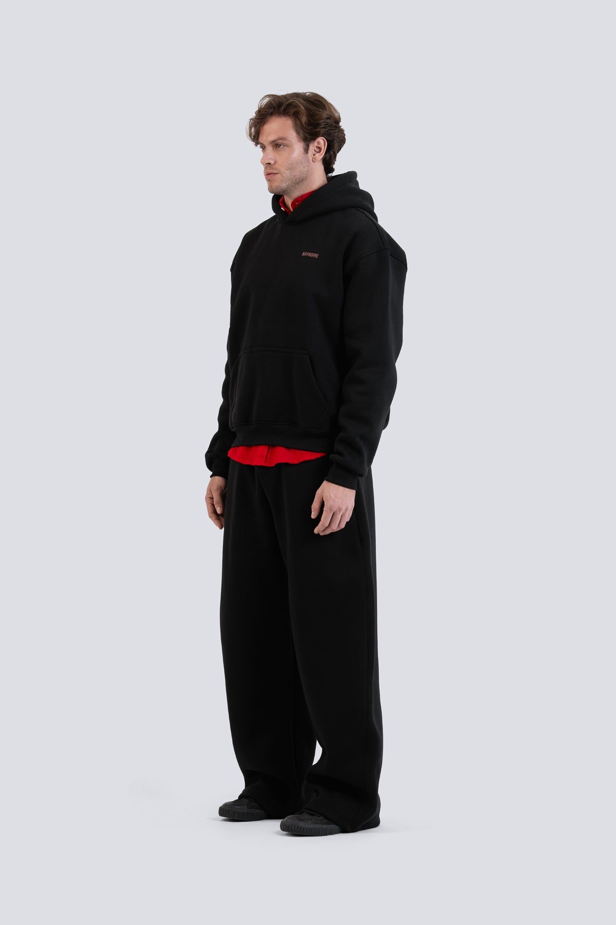 02P Balloon Black Sweatpants