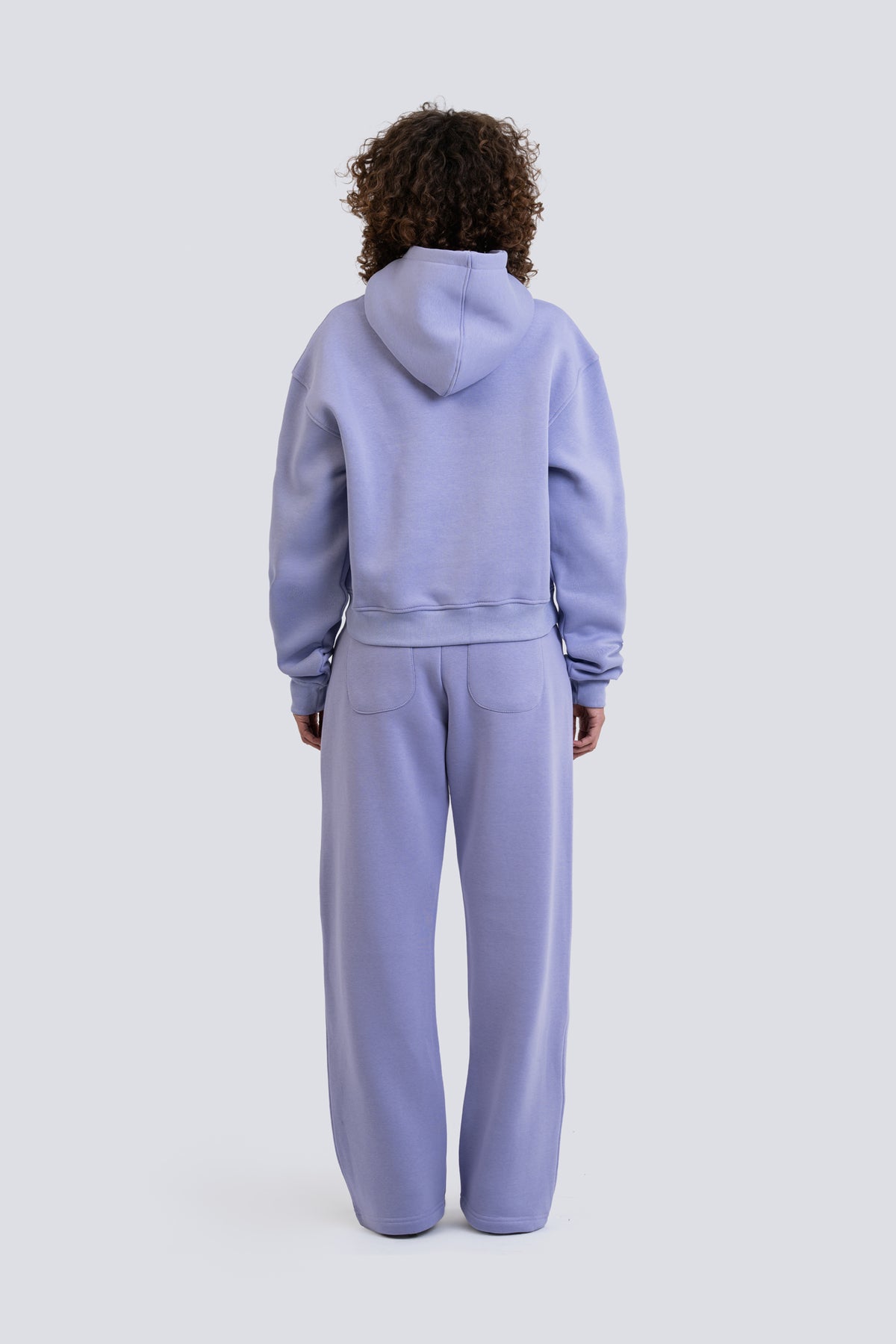 02P Oversized Lilac Hoodie