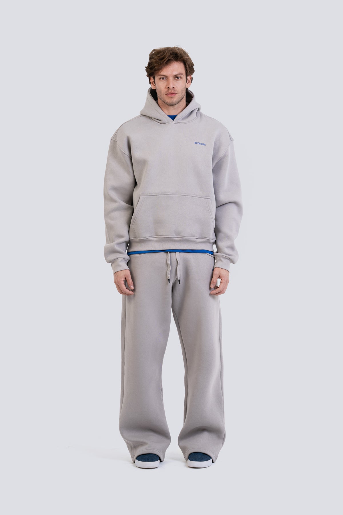 02P Oversized Iron Hoodie