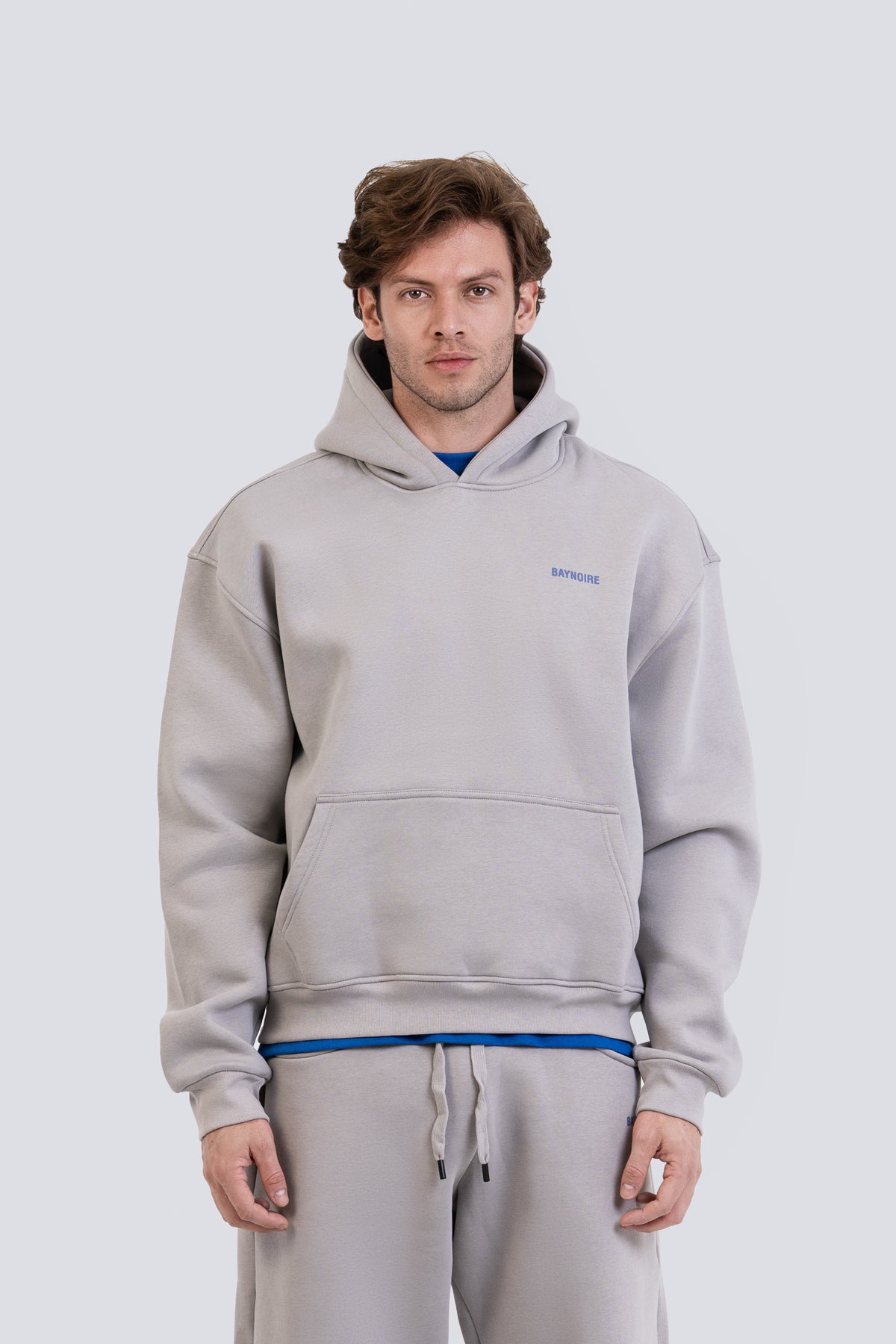 02P Oversized Iron Hoodie