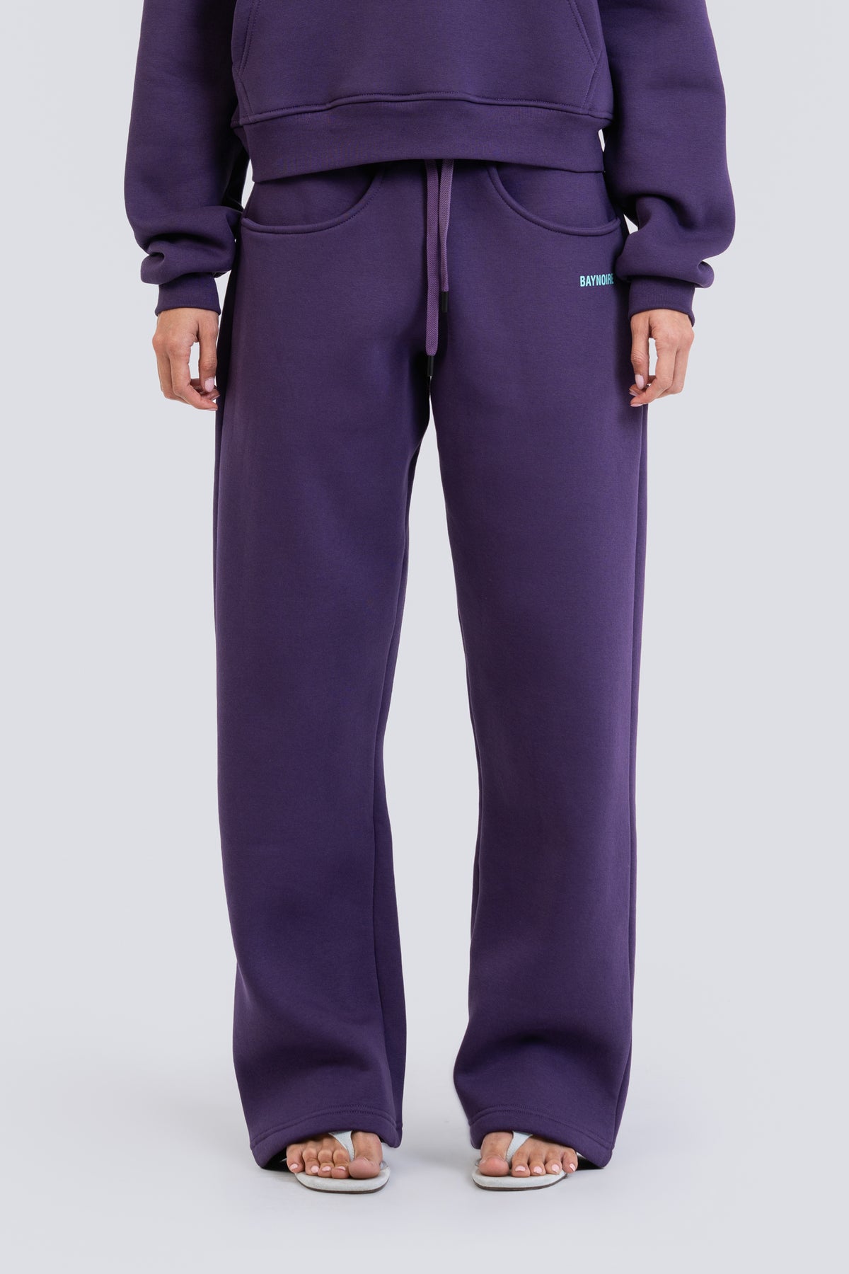 02P Oversized Purple Sweatpants