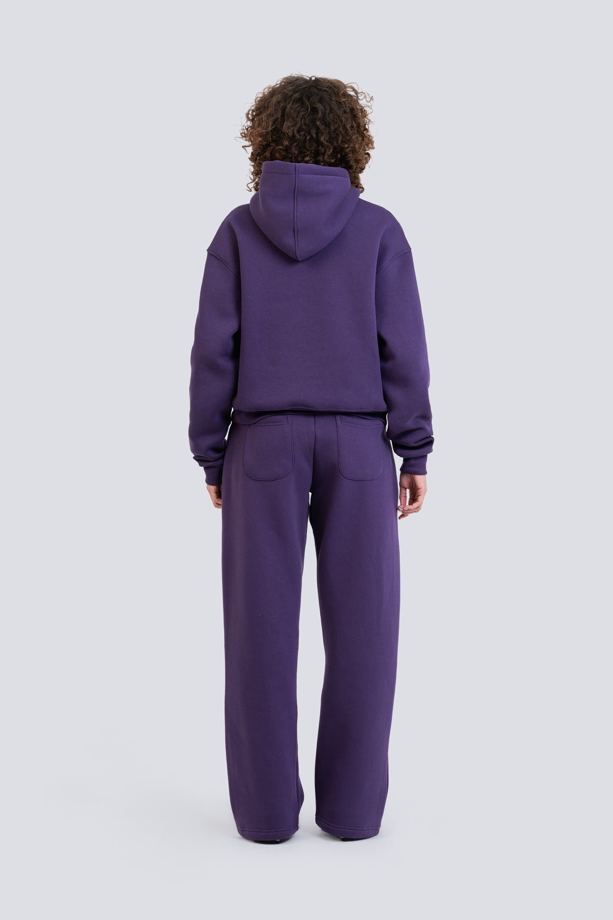 02P Oversized Purple Sweatpants