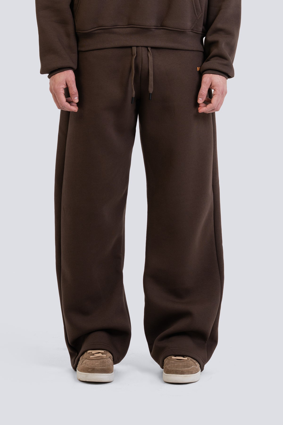 02P Oversized Brown Sweatpants