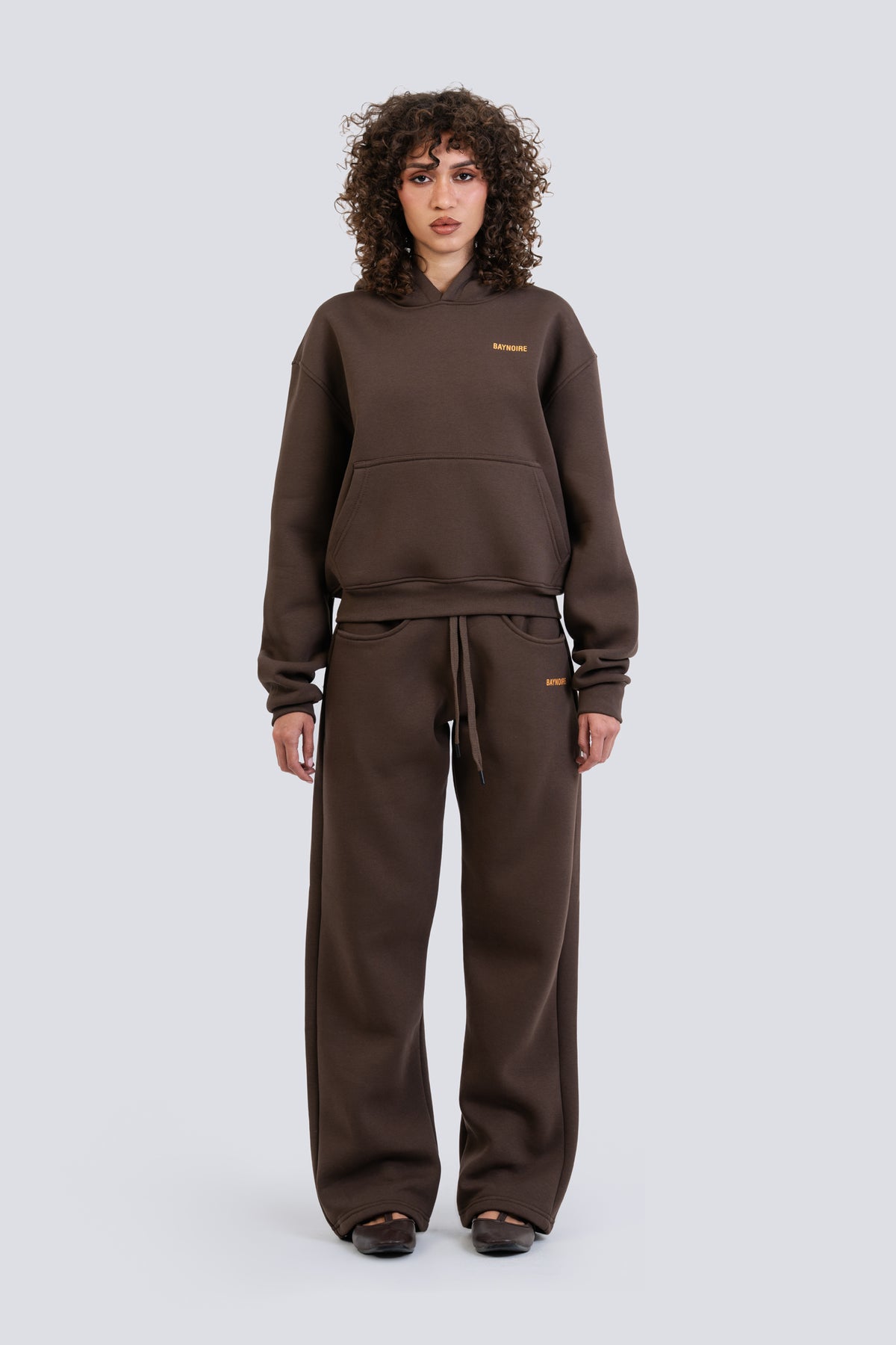 02P Oversized Brown Sweatpants