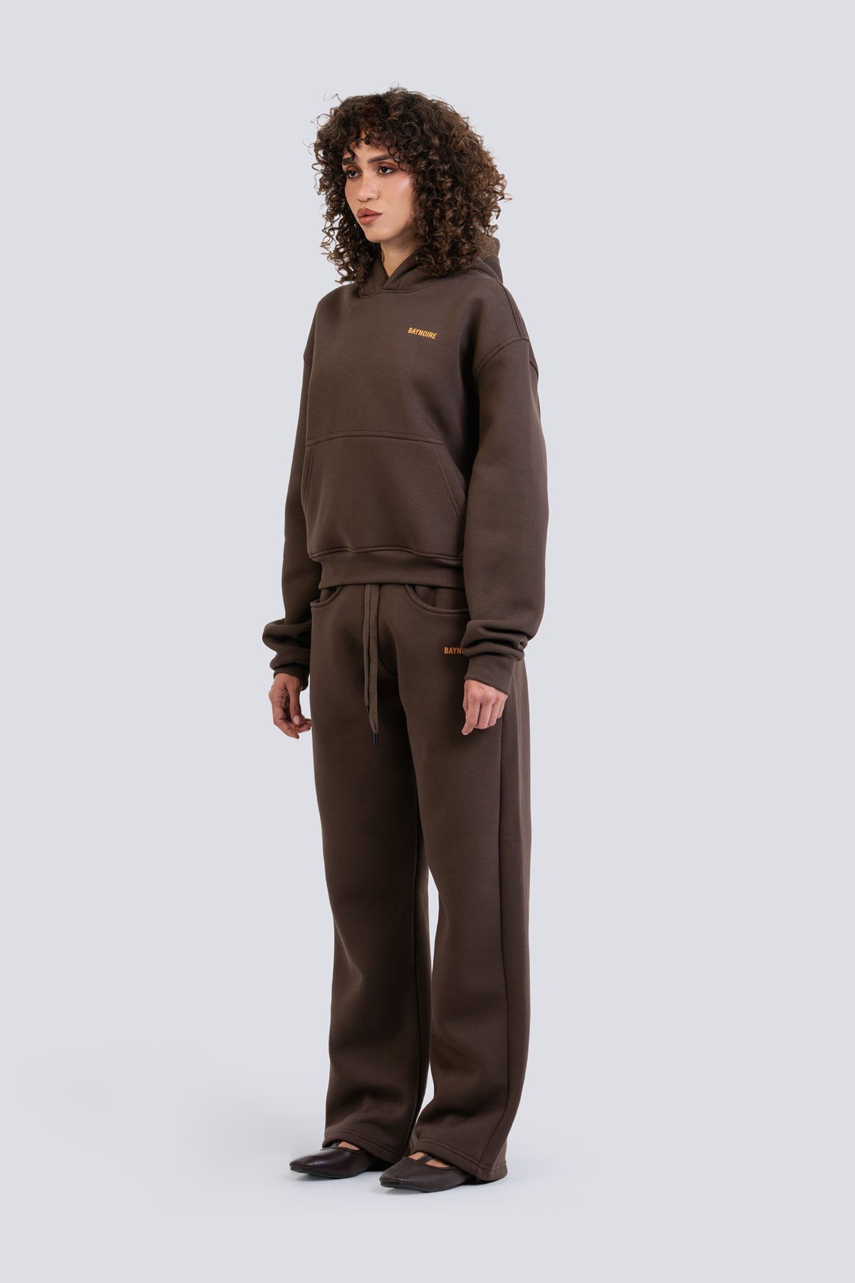 02P Oversized Brown Sweatpants