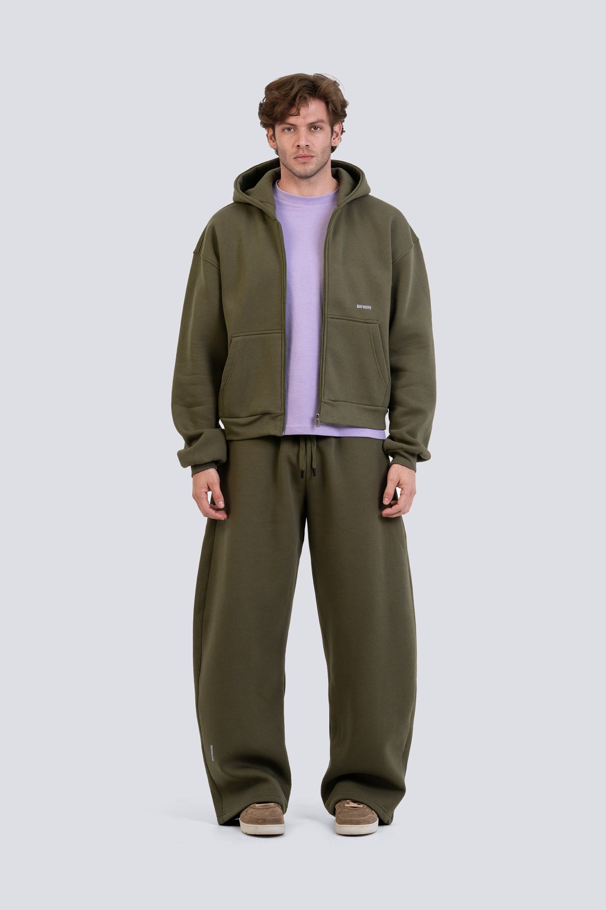 02P Balloon Olive Sweatpants
