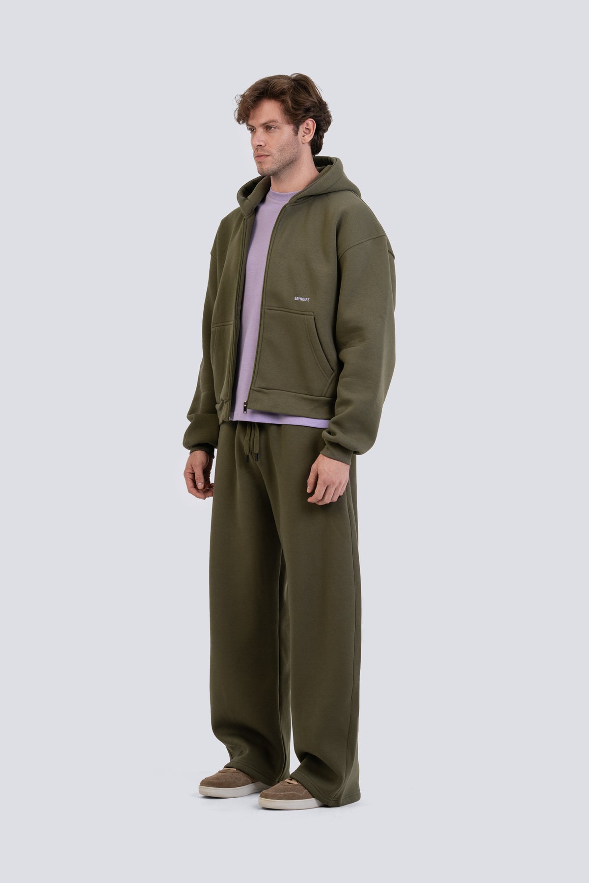 02P Balloon Olive Sweatpants