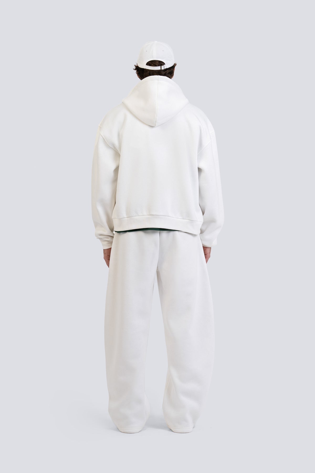 02P Balloon White Sweatpants