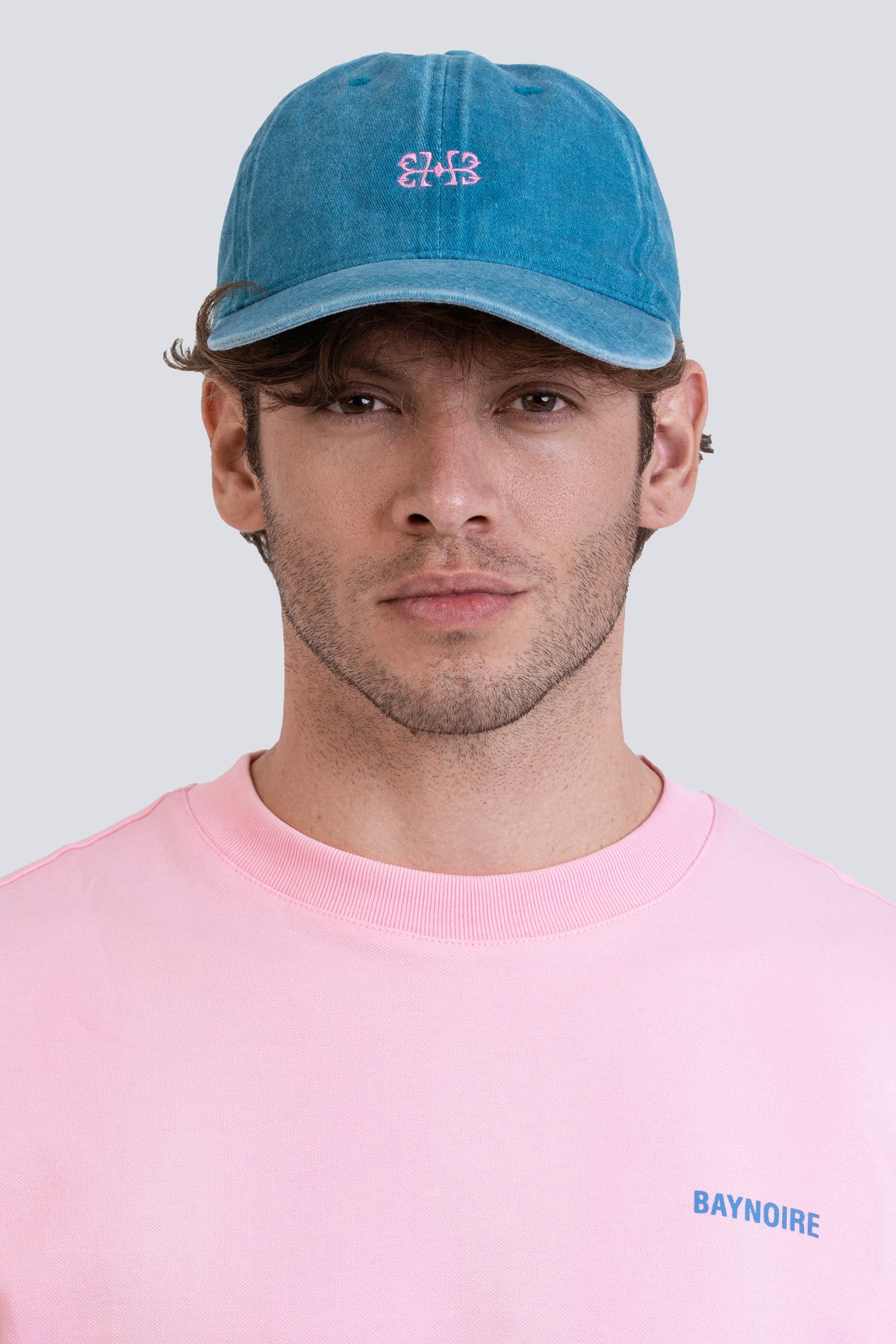 04X 2X Monogram Baby Blue Cap